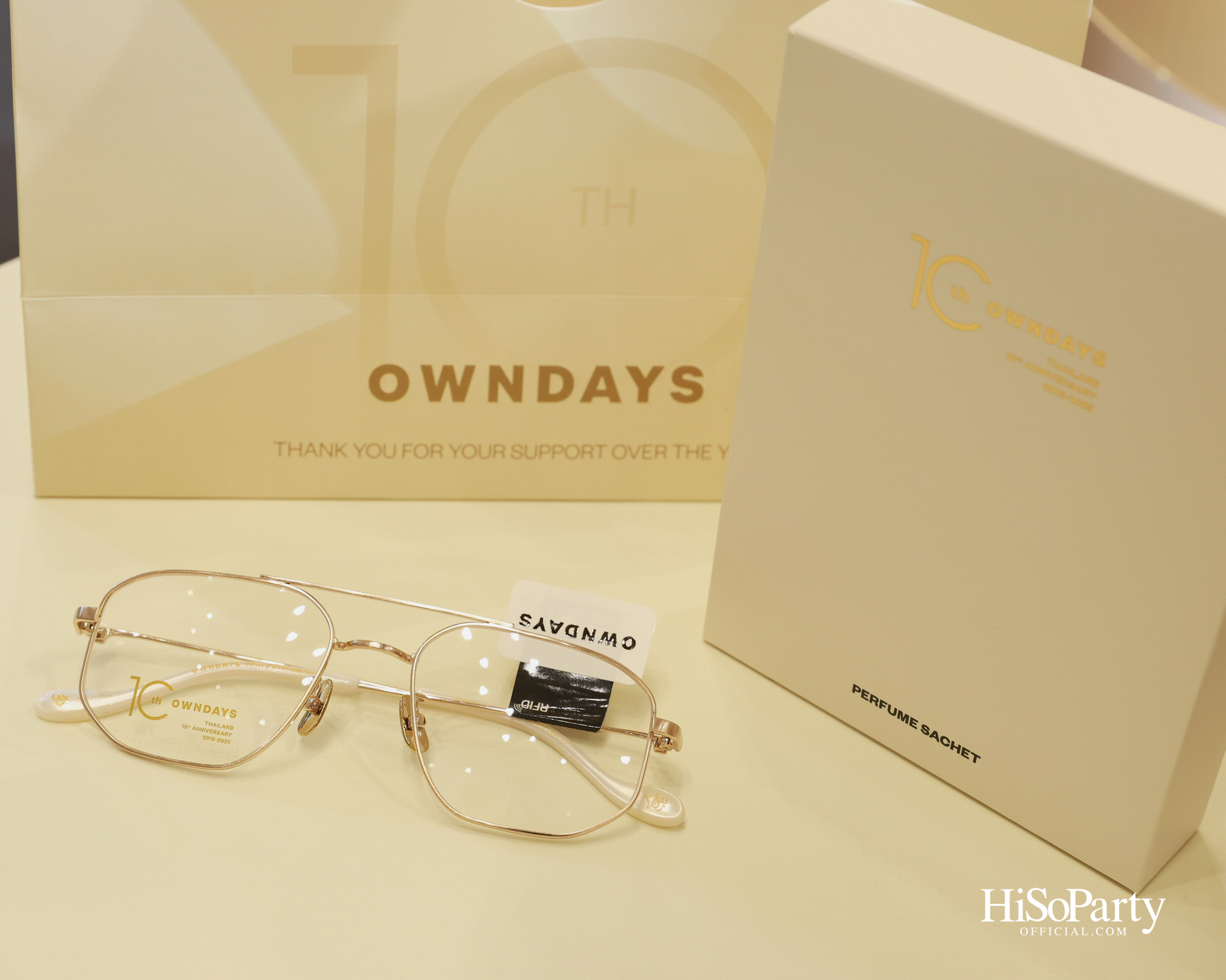 OWNDAYS Thailand ฉลอง 10 ปี จัดงานใหญ่พร้อมเปิดตัวคอลเลกชันพิเศษที่สยามพารากอน
