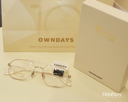 OWNDAYS Thailand ฉลอง 10 ปี จัดงานใหญ่พร้อมเปิดตัวคอลเลกชันพิเศษที่สยามพารากอน
