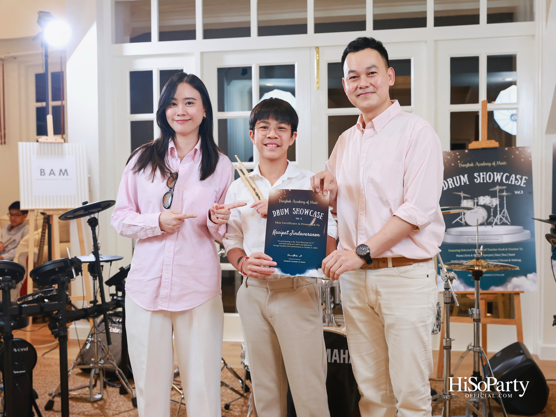 Bangkok Academy of Music จัด Drum Showcase Vol.3