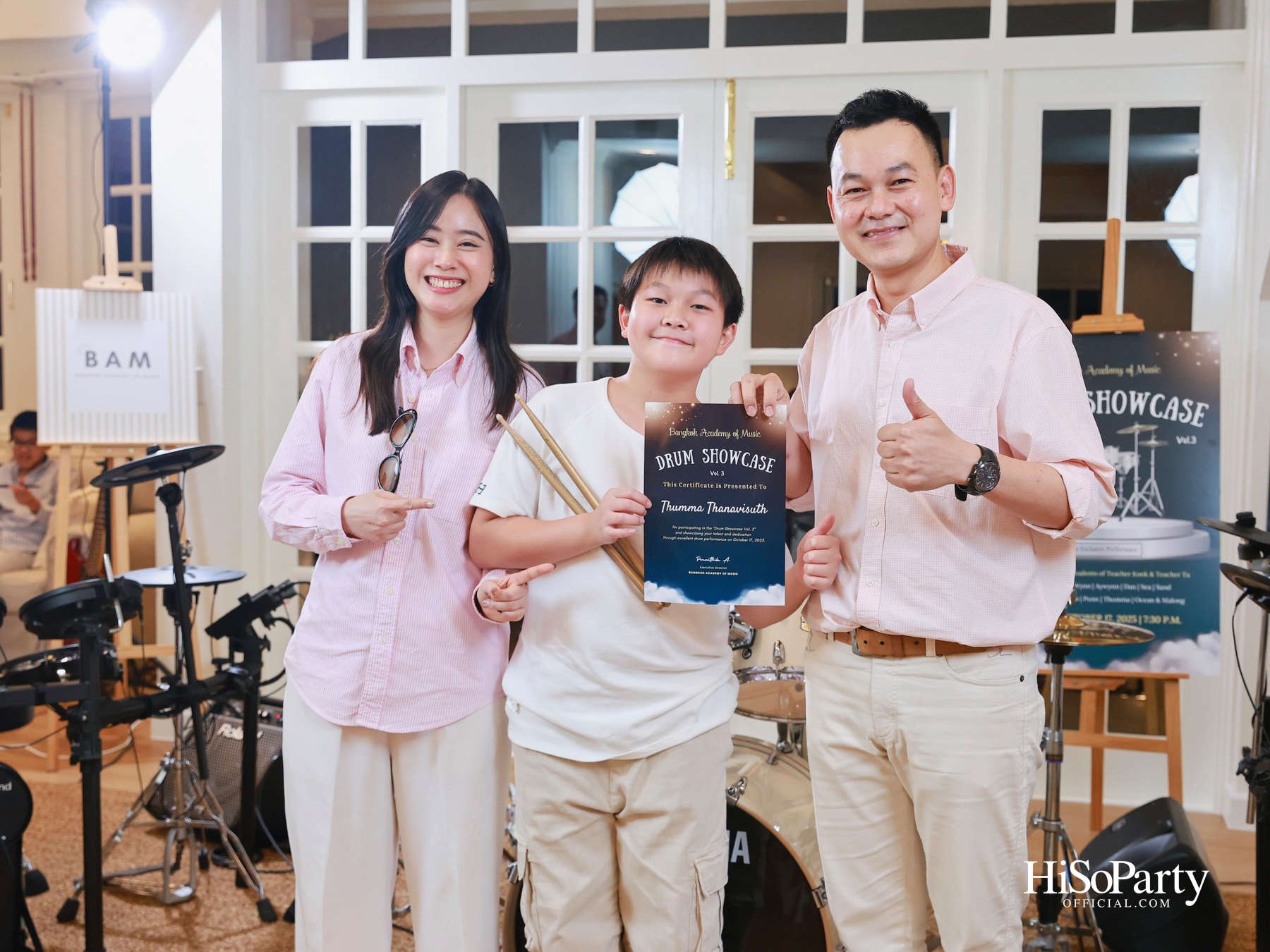 Bangkok Academy of Music จัด Drum Showcase Vol.3