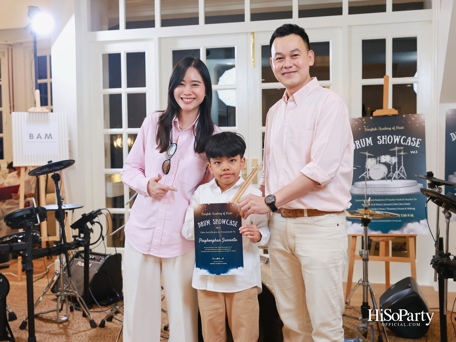 Bangkok Academy of Music จัด Drum Showcase Vol.3