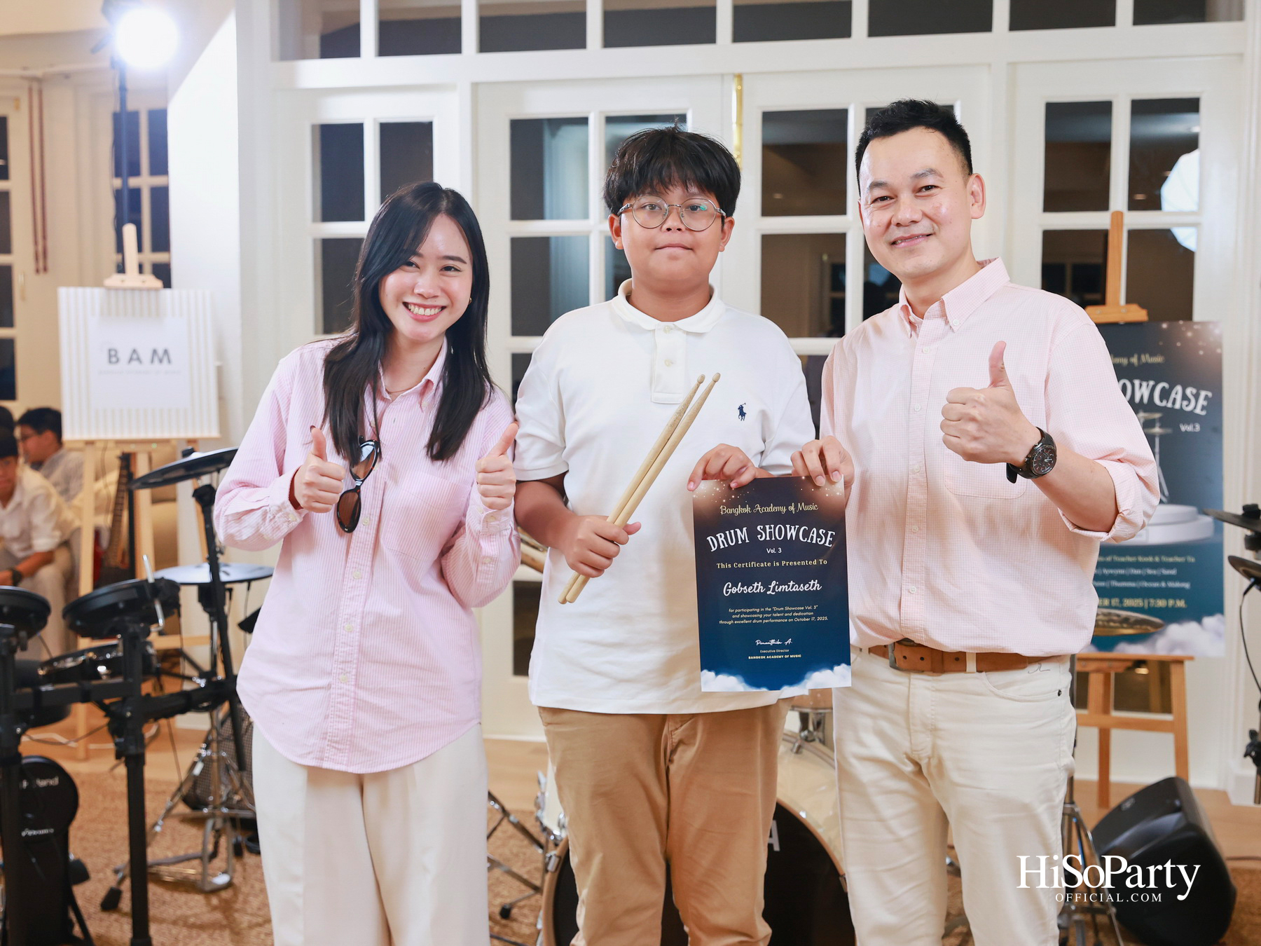 Bangkok Academy of Music จัด Drum Showcase Vol.3