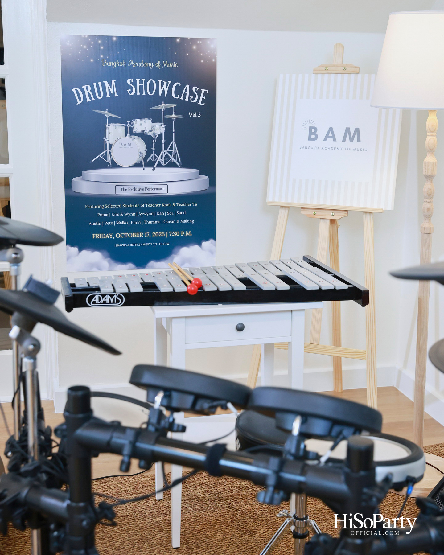 Bangkok Academy of Music จัด Drum Showcase Vol.3