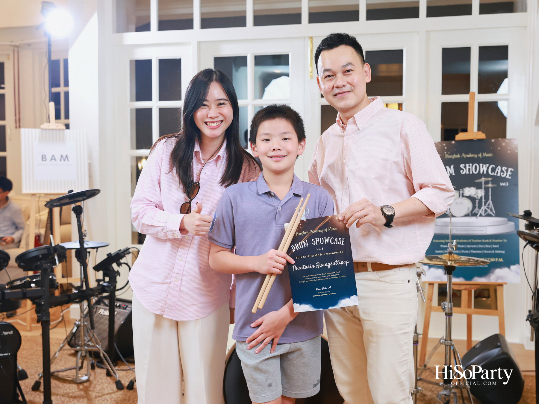 Bangkok Academy of Music จัด Drum Showcase Vol.3