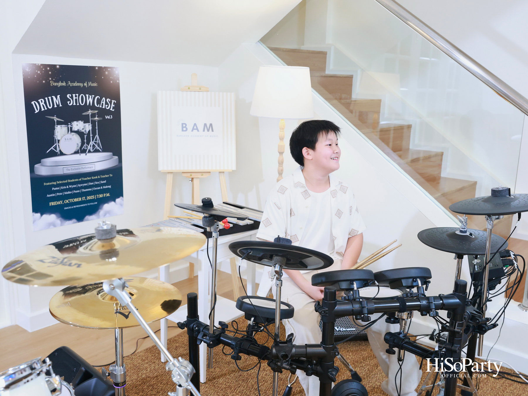 Bangkok Academy of Music จัด Drum Showcase Vol.3