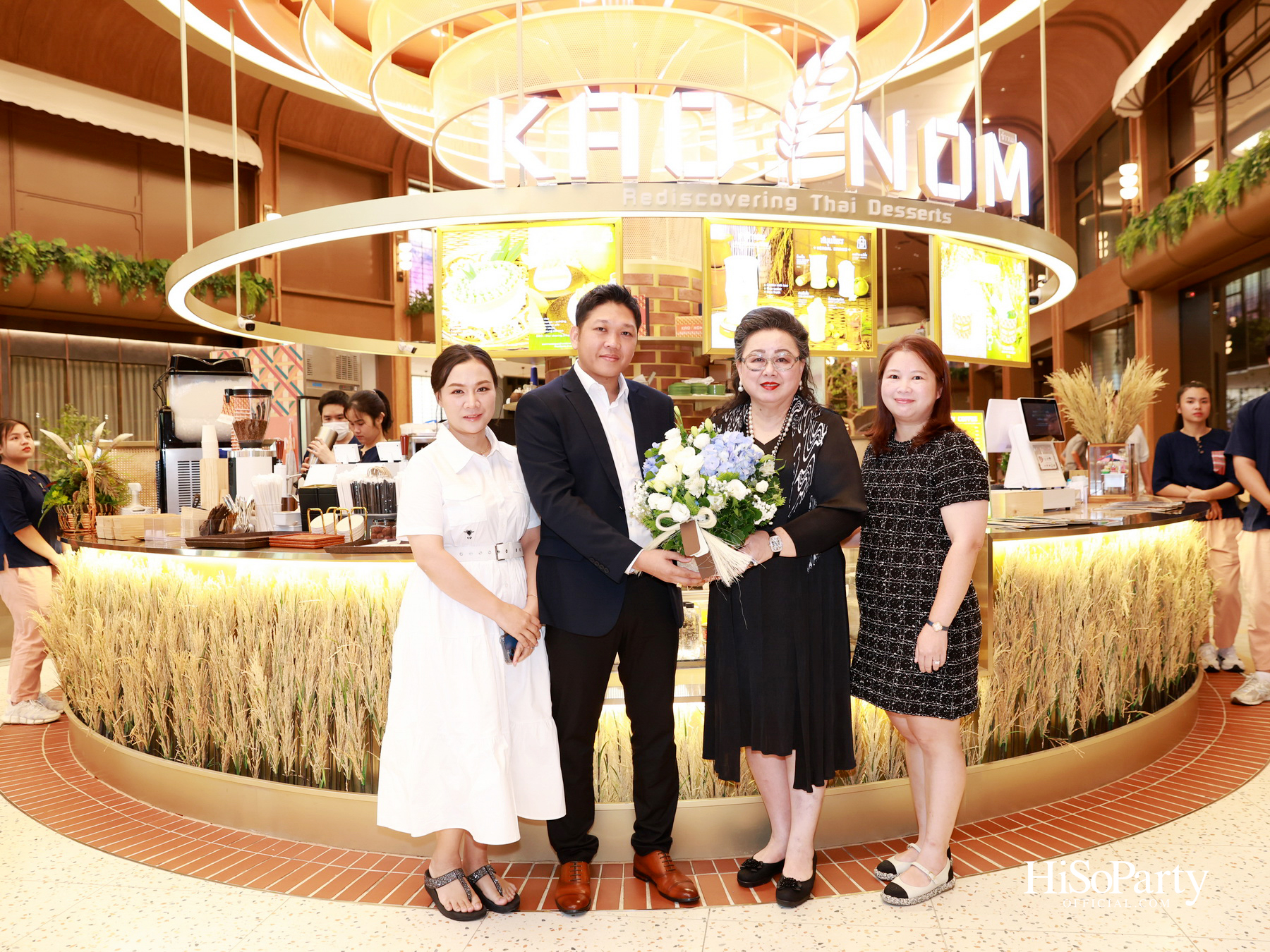 KAO NOM (ข้าวนม) ขนมไทยร่วมสมัย เครือเดียวกับ Kyo Roll En เปิดตัวอย่างเป็นทางการ ณ Dusit Central Park