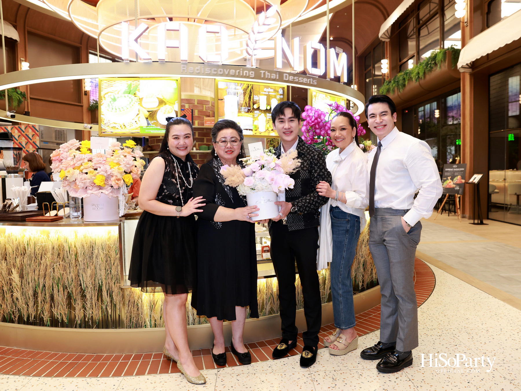 KAO NOM (ข้าวนม) ขนมไทยร่วมสมัย เครือเดียวกับ Kyo Roll En เปิดตัวอย่างเป็นทางการ ณ Dusit Central Park