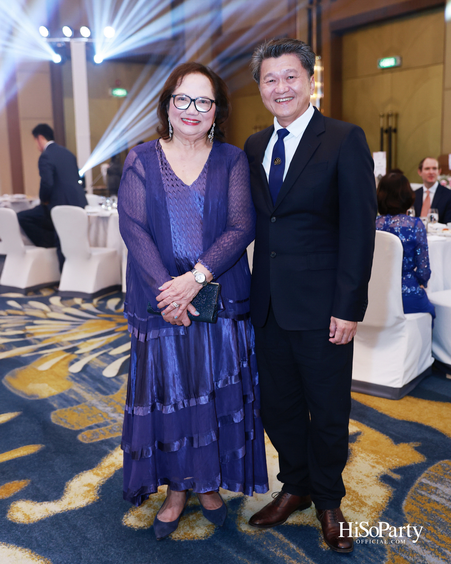 งานฉลองมงคลสมรส คุณพิมพ์ประพัทธ์ สนิทวงศ์ ณ อยุธยา - คุณทยา อุทโยภาศ ณ ดิ แอทธินี โฮเทล แบงค็อก