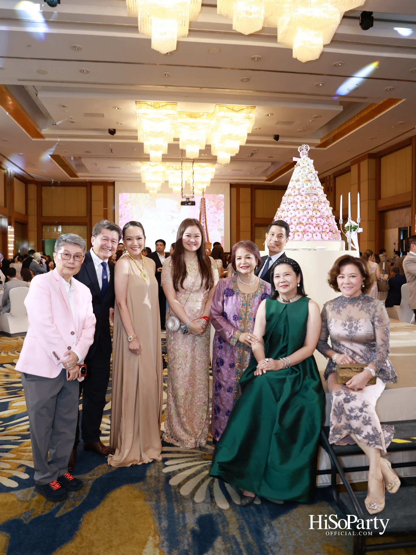 งานฉลองมงคลสมรส คุณพิมพ์ประพัทธ์ สนิทวงศ์ ณ อยุธยา - คุณทยา อุทโยภาศ ณ ดิ แอทธินี โฮเทล แบงค็อก