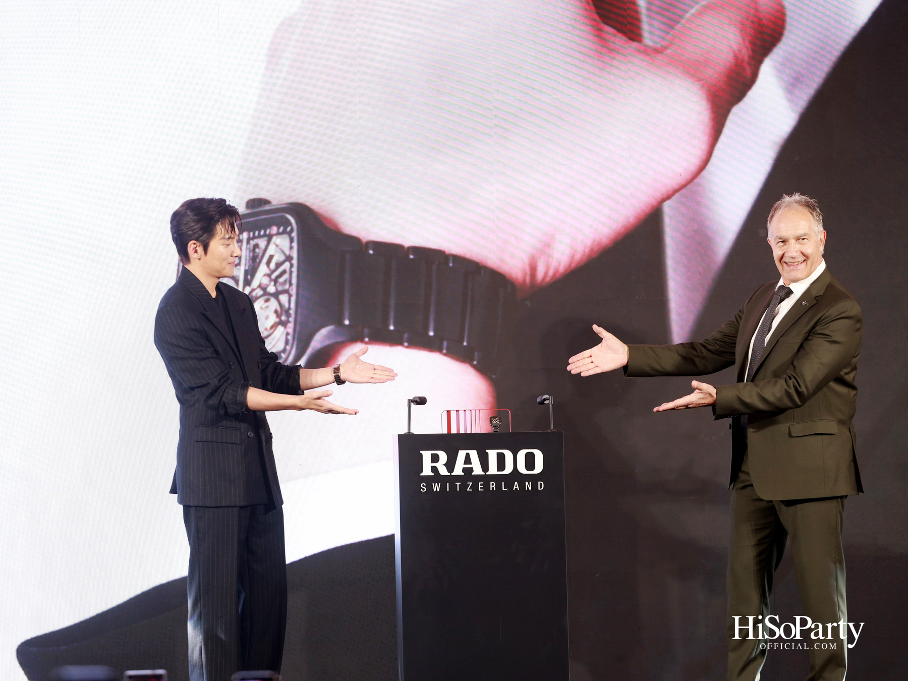 Rado เปิดตัวนาฬิกา True Square Open Heart x Ji Chang-wook อย่างเป็นทางการที่เซ็นทรัลเวิลด์