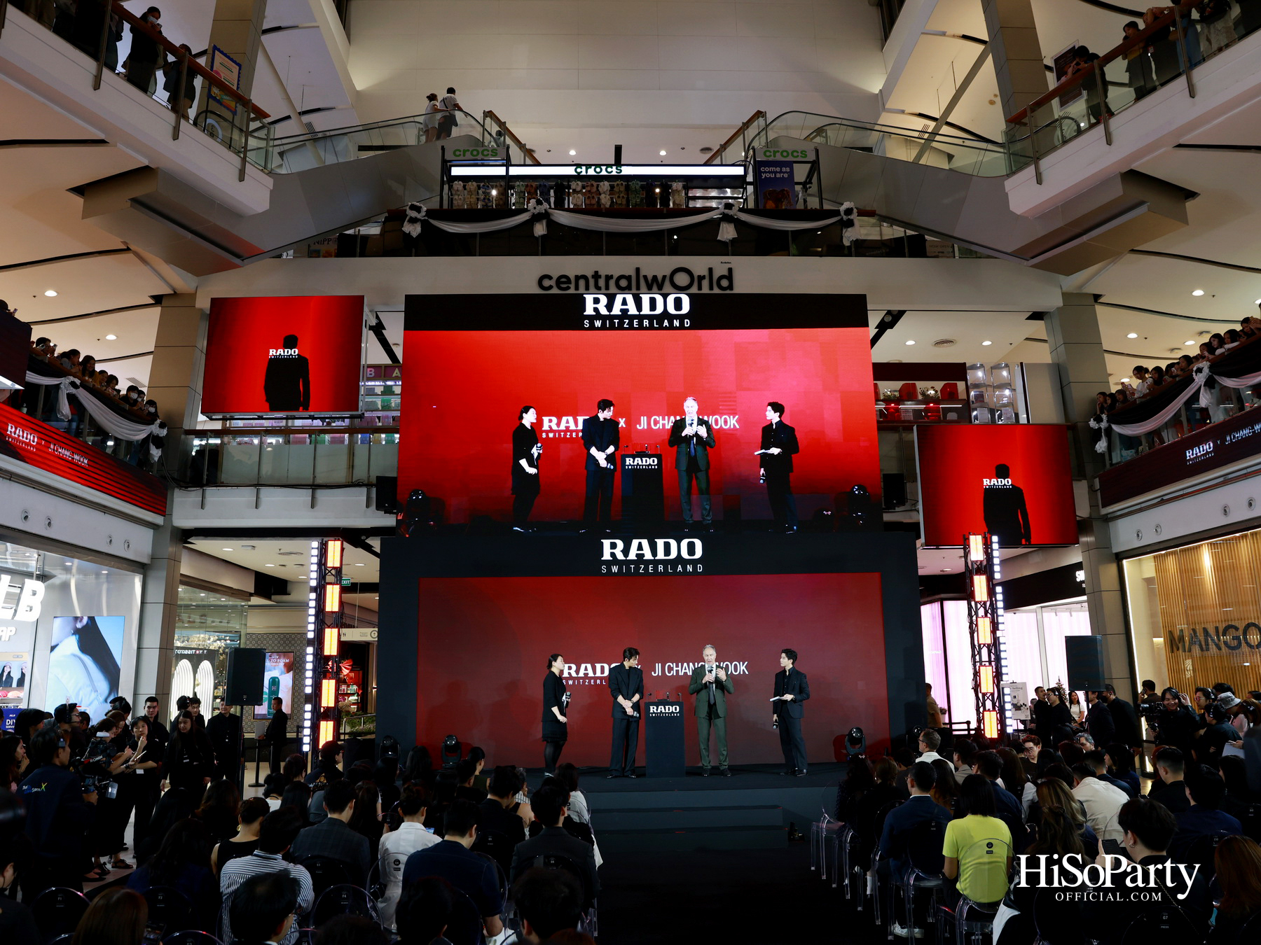 Rado เปิดตัวนาฬิกา True Square Open Heart x Ji Chang-wook อย่างเป็นทางการที่เซ็นทรัลเวิลด์