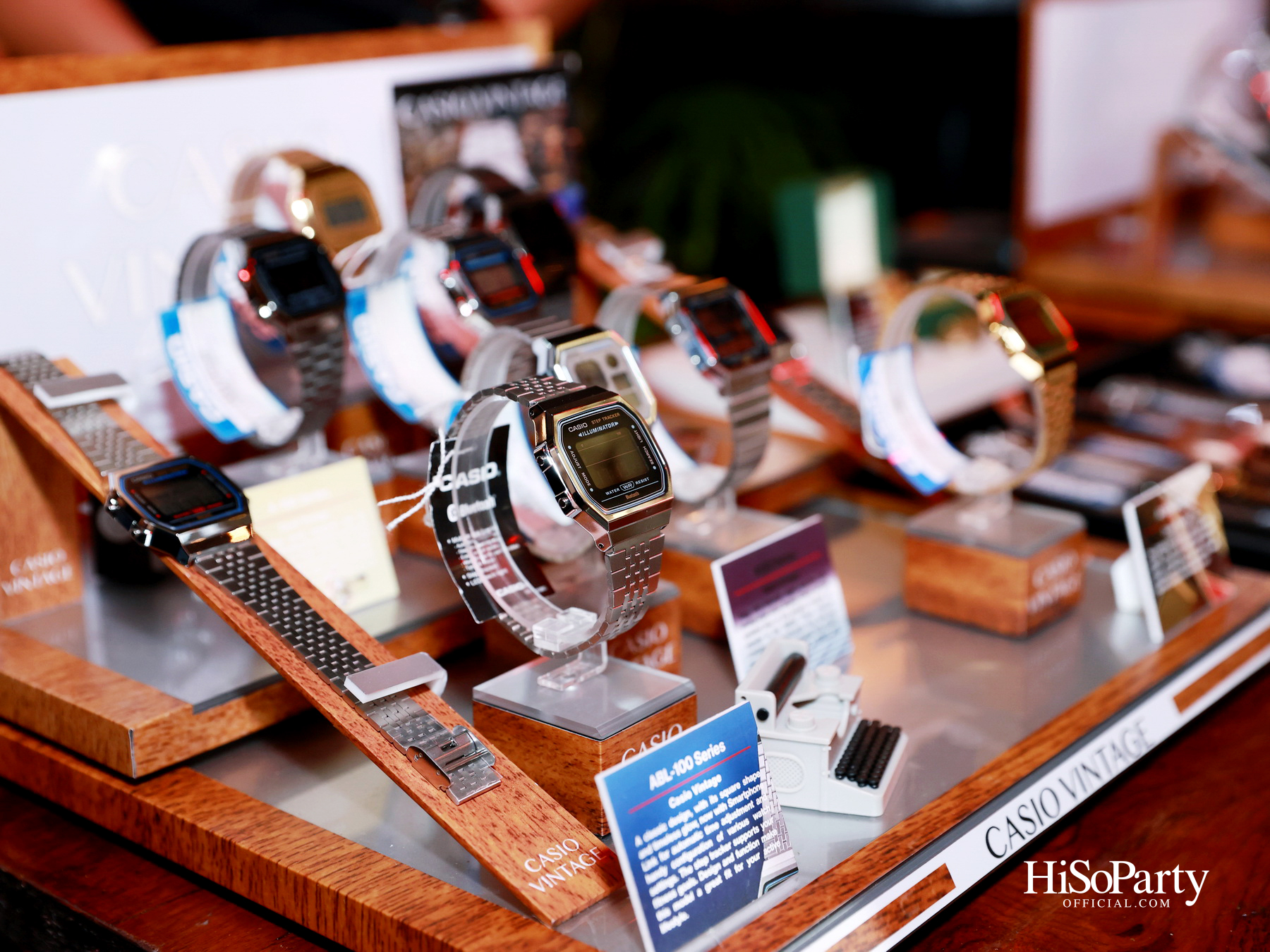 งานเปิดตัว CASIO VINTAGE ‘Back in Time, Ahead in Style’ เฉลิมฉลองเสน่ห์เรือนเวลาระดับตำนาน