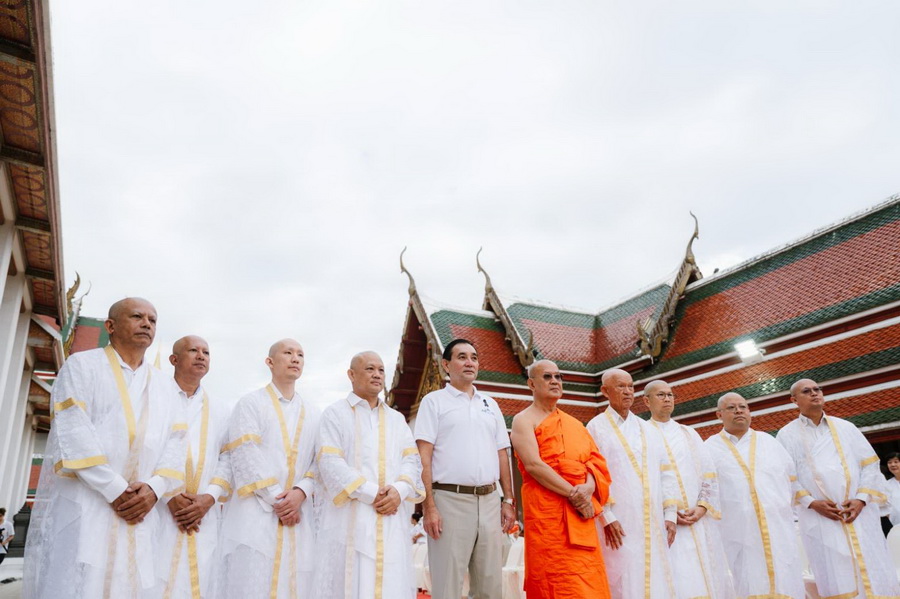 GULF จัดบรรพชาอุปสมบทหมู่ ถวายเป็นพระราชกุศล แด่สมเด็จพระนางเจ้าสิริกิติ์พระบรมราชินีนาถ พระบรมราชชนนีพันปีหลวง ณ วัดสระเกศราชวรมหาวิหาร