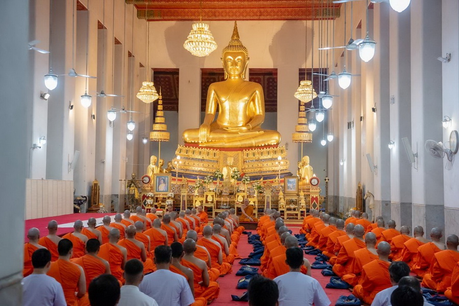 GULF จัดบรรพชาอุปสมบทหมู่ ถวายเป็นพระราชกุศล แด่สมเด็จพระนางเจ้าสิริกิติ์พระบรมราชินีนาถ พระบรมราชชนนีพันปีหลวง ณ วัดสระเกศราชวรมหาวิหาร