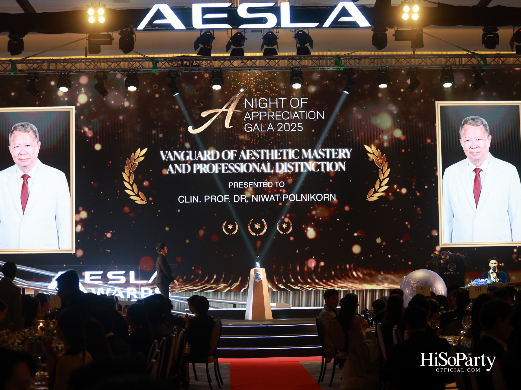AESLA จัดงาน ‘A NIGHT OF APPRECIATION GALA 2025’ เชิดชูเกียรติแพทย์ความงามไทย พร้อมเปิดตัวนวัตกรรมระดับโลก