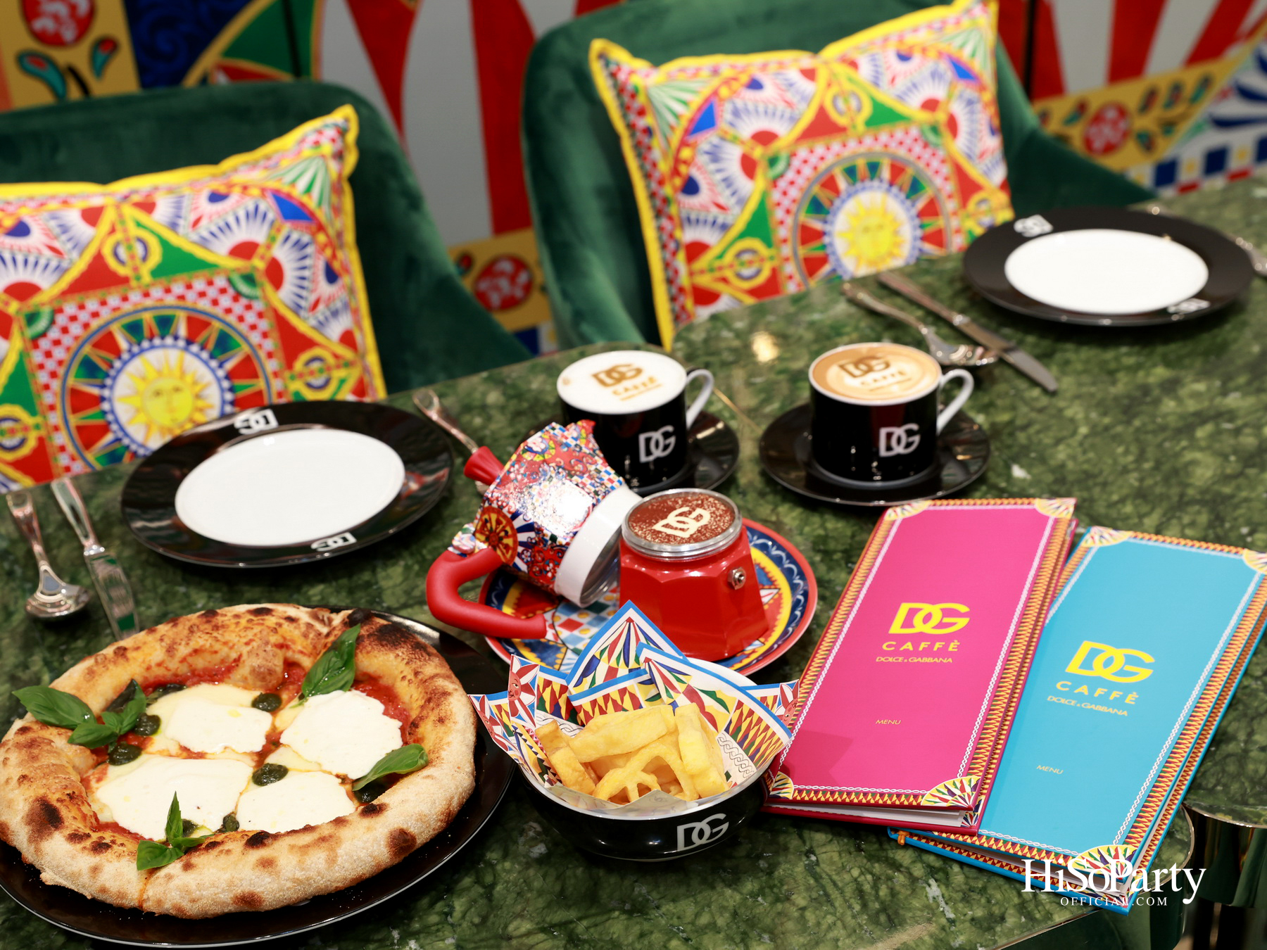 Dolce&Gabbana เปิดตัว DG Caffè แห่งแรกในเอเชียตะวันออกเฉียงใต้ ณ ศูนย์การค้าสยามพารากอน