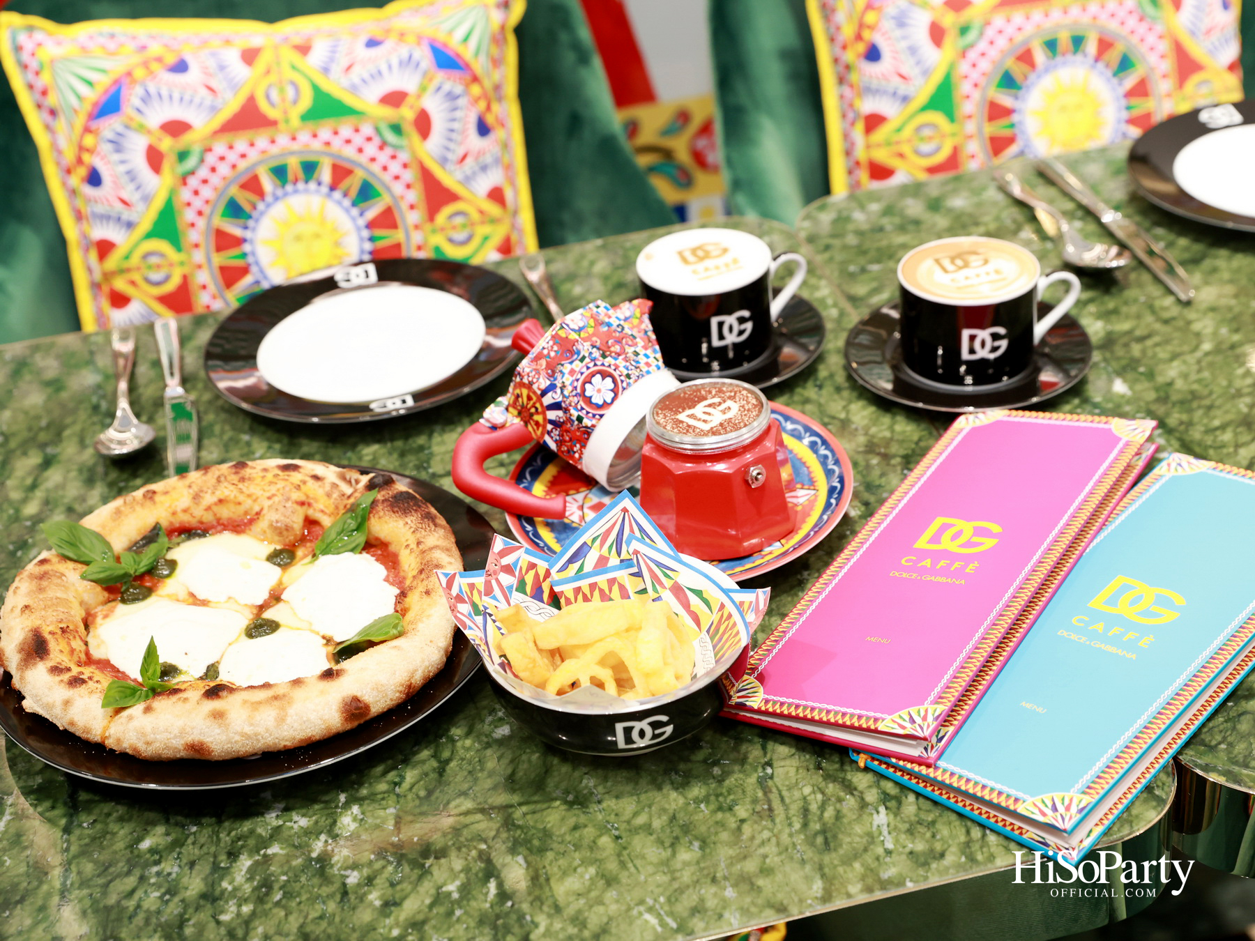 Dolce&Gabbana เปิดตัว DG Caffè แห่งแรกในเอเชียตะวันออกเฉียงใต้ ณ ศูนย์การค้าสยามพารากอน