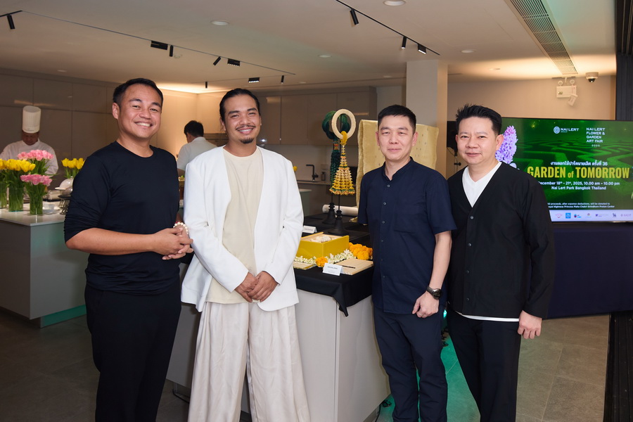 ‘งานดอกไม้ปาร์คนายเลิศ ครั้งที่ 36’ ถ่ายทอดสวนแห่งอนาคต ผสานศิลปะและนวัตกรรม 18–21 ธันวาคม 2568 ณ ปาร์คนายเลิศ