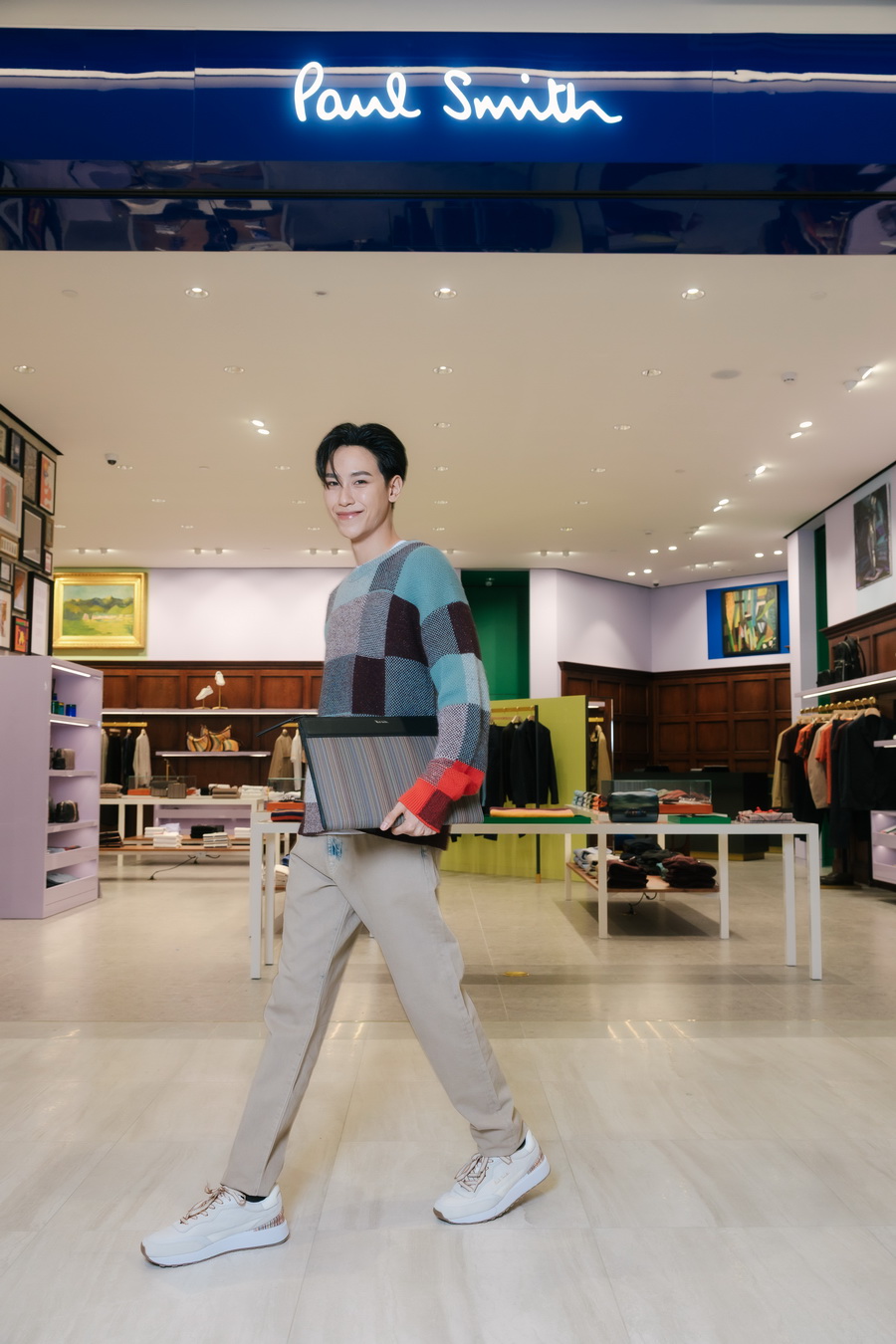 Paul Smith เปิดร้านใหม่ที่ Central Park พร้อมดีไซน์สนุกสนานสไตล์ British Iconic