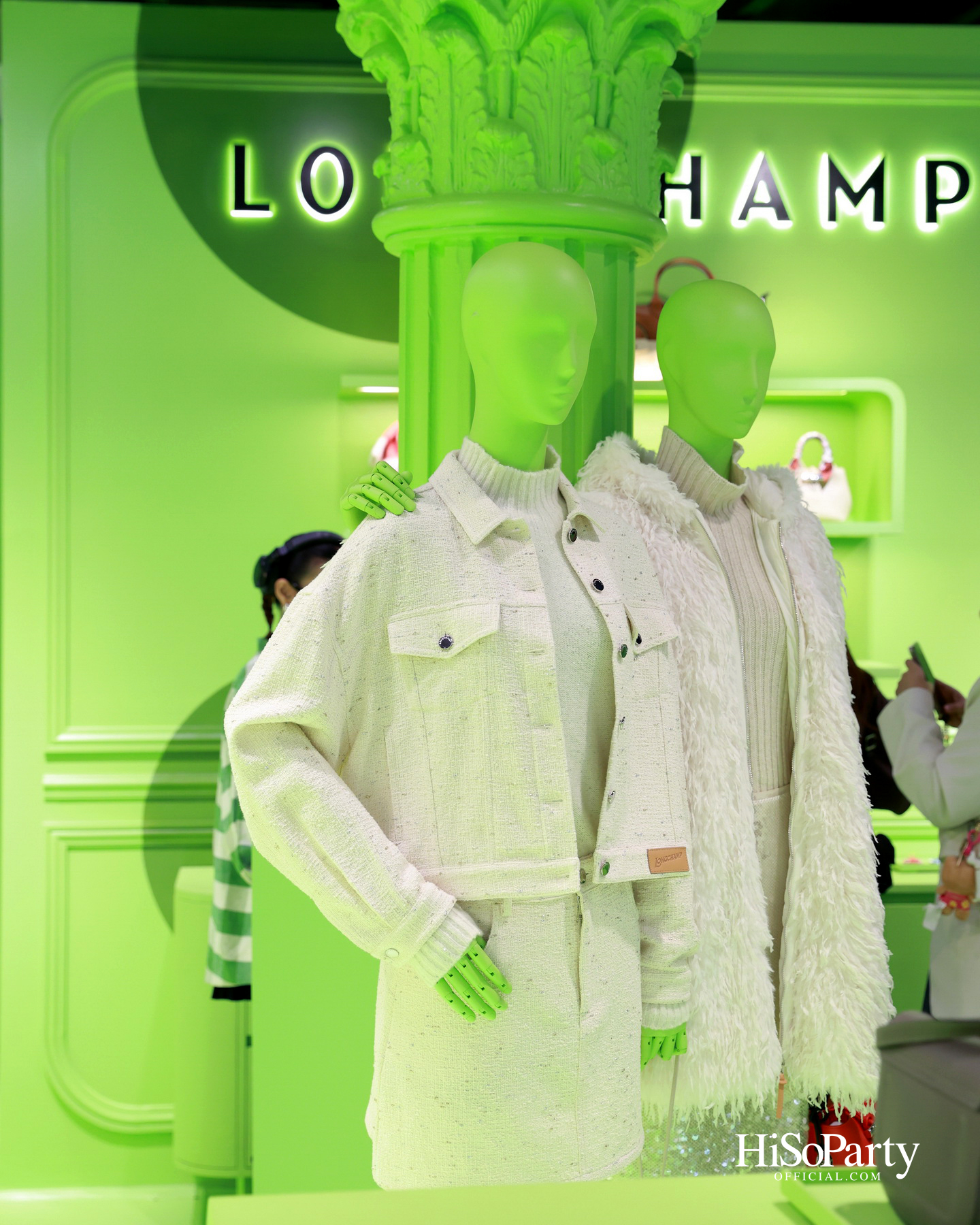 Longchamp เปิดตัว ‘Green Pop-Up’ เนรมิตโลกสีเขียวสุดครีเอทีฟ ใจกลางย่านทรงวาด