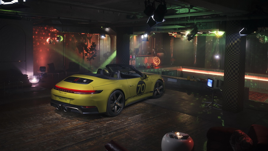 Porsche 911 Spirit 70 คัมแบ็กเสน่ห์เรโทรยุค 70 พร้อมสมรรถนะไฮบริดแรงสุดในตระกูล Heritage Design 