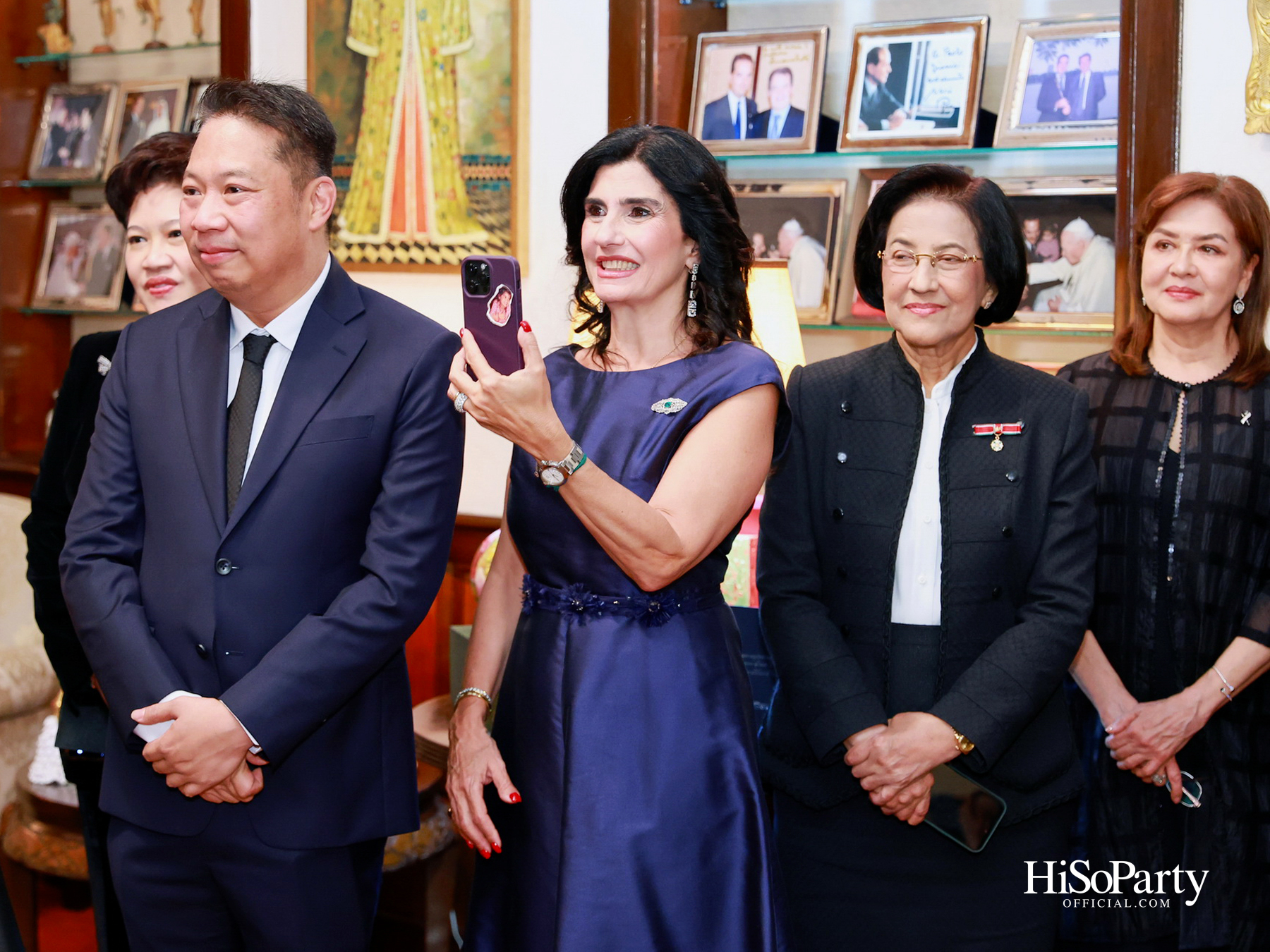 เอกอัครราชทูตอิตาลีเป็นเจ้าภาพมอบเครื่องราชอิสริยาภรณ์ Officer of the Order of Merit of the Italian Republic แด่ คุณวราวุธ ศิลปอาชา