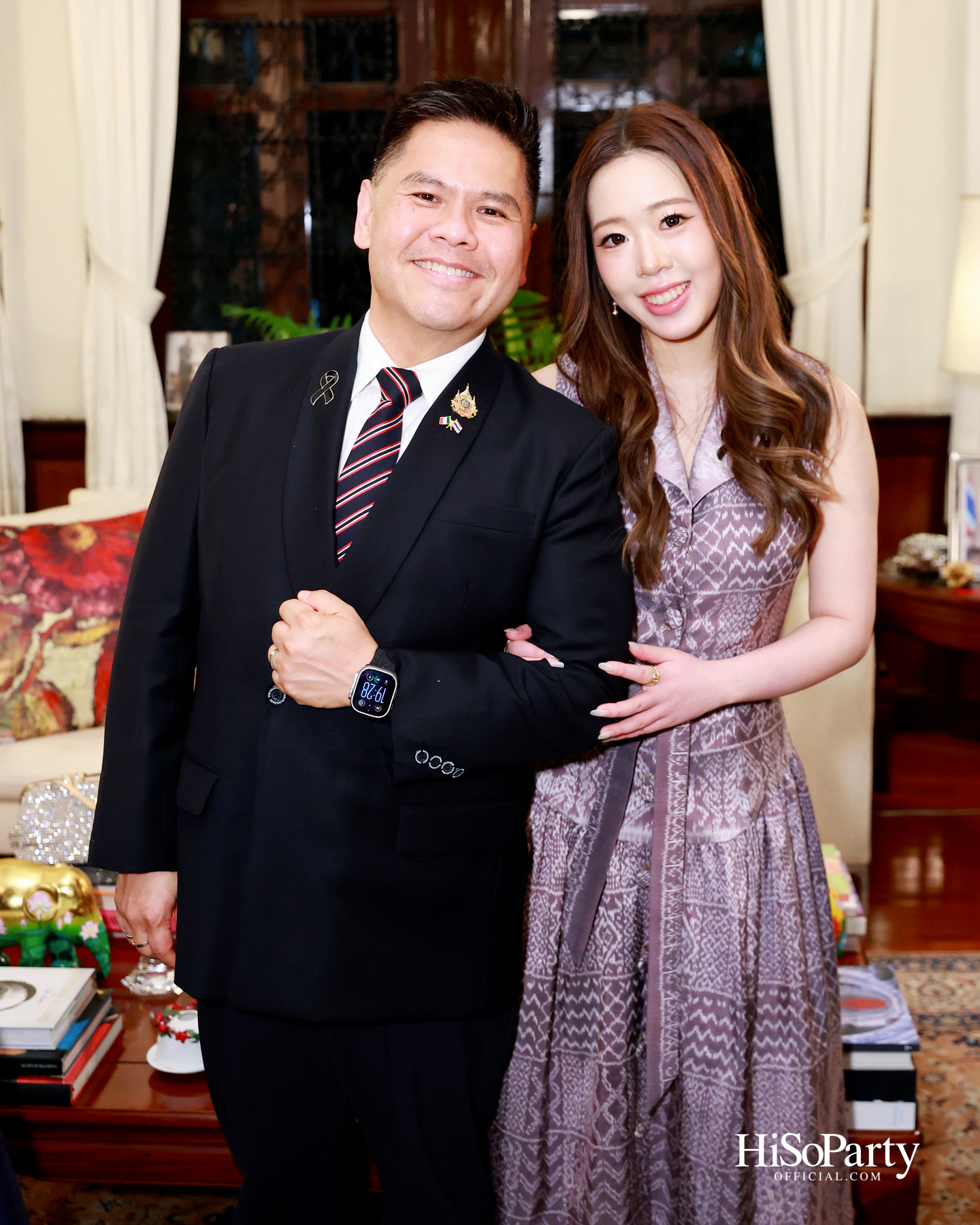 เอกอัครราชทูตอิตาลีเป็นเจ้าภาพมอบเครื่องราชอิสริยาภรณ์ Officer of the Order of Merit of the Italian Republic แด่ คุณวราวุธ ศิลปอาชา