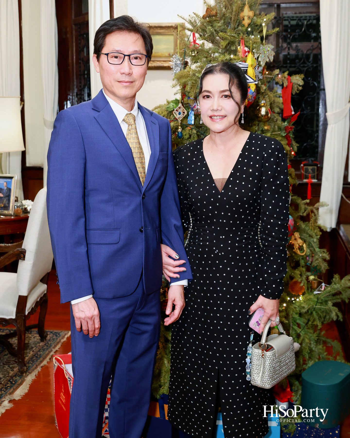 เอกอัครราชทูตอิตาลีเป็นเจ้าภาพมอบเครื่องราชอิสริยาภรณ์ Officer of the Order of Merit of the Italian Republic แด่ คุณวราวุธ ศิลปอาชา