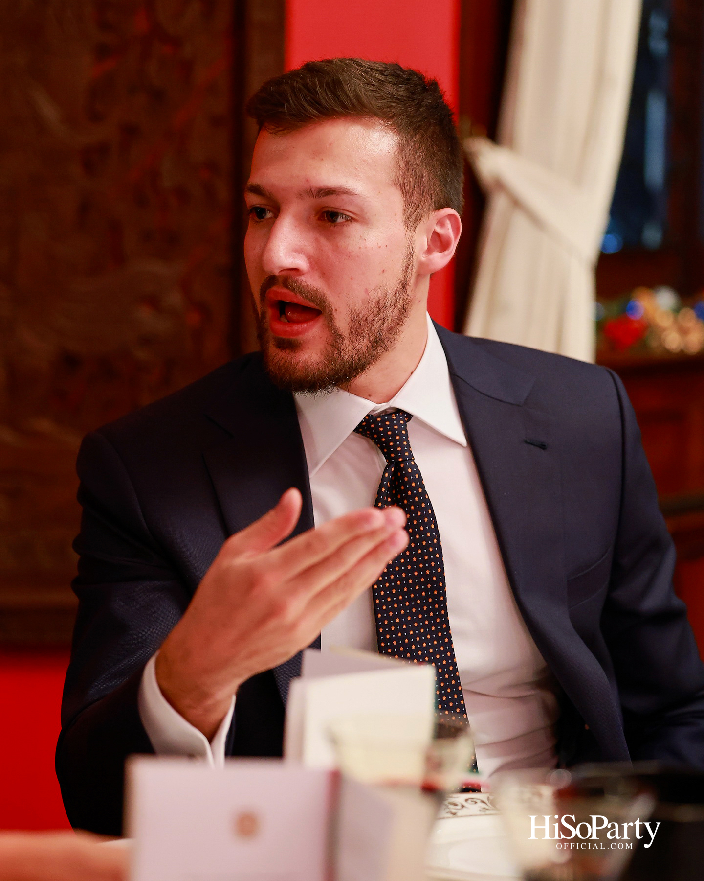 เอกอัครราชทูตอิตาลีเป็นเจ้าภาพมอบเครื่องราชอิสริยาภรณ์ Officer of the Order of Merit of the Italian Republic แด่ คุณวราวุธ ศิลปอาชา