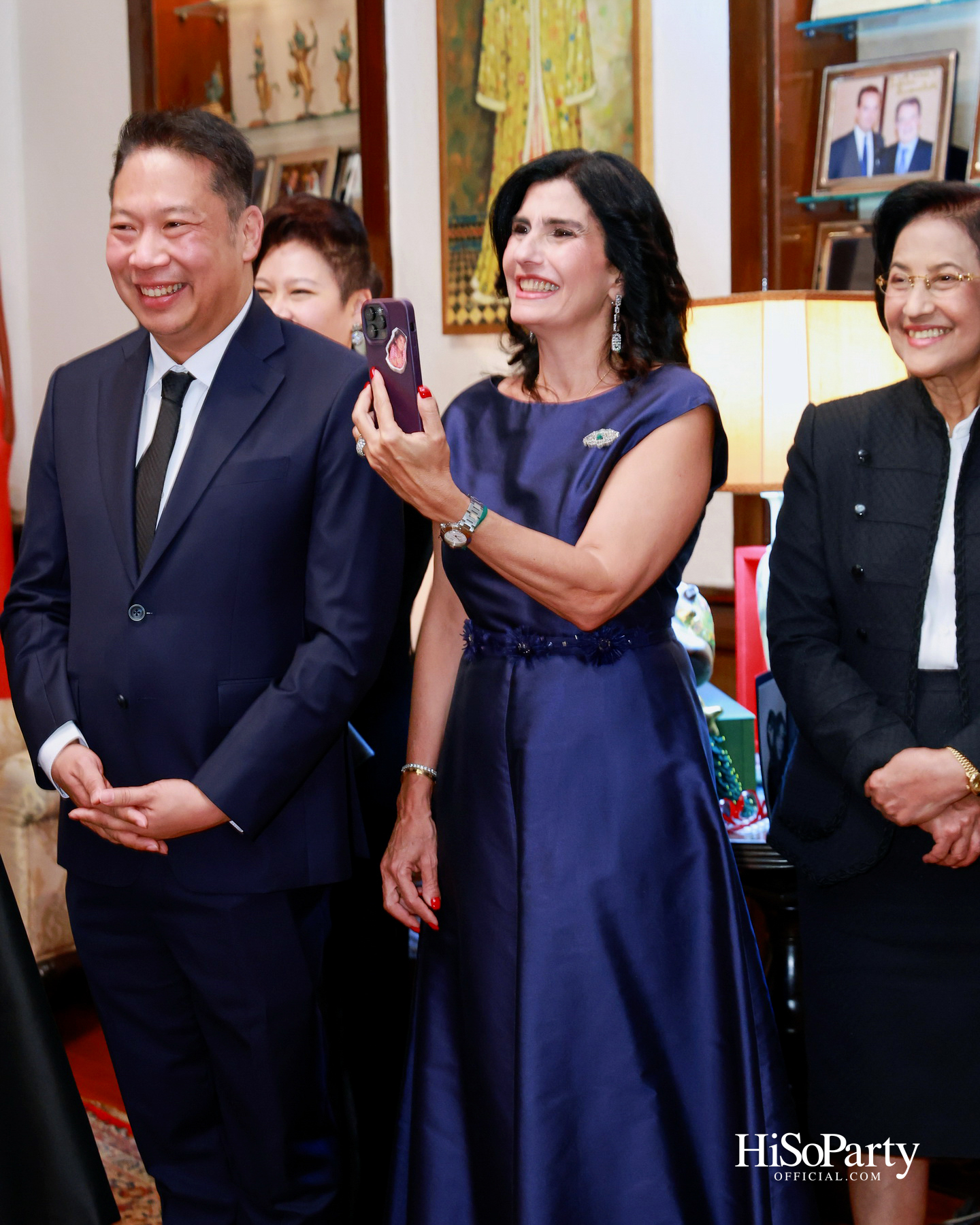 เอกอัครราชทูตอิตาลีเป็นเจ้าภาพมอบเครื่องราชอิสริยาภรณ์ Officer of the Order of Merit of the Italian Republic แด่ คุณวราวุธ ศิลปอาชา