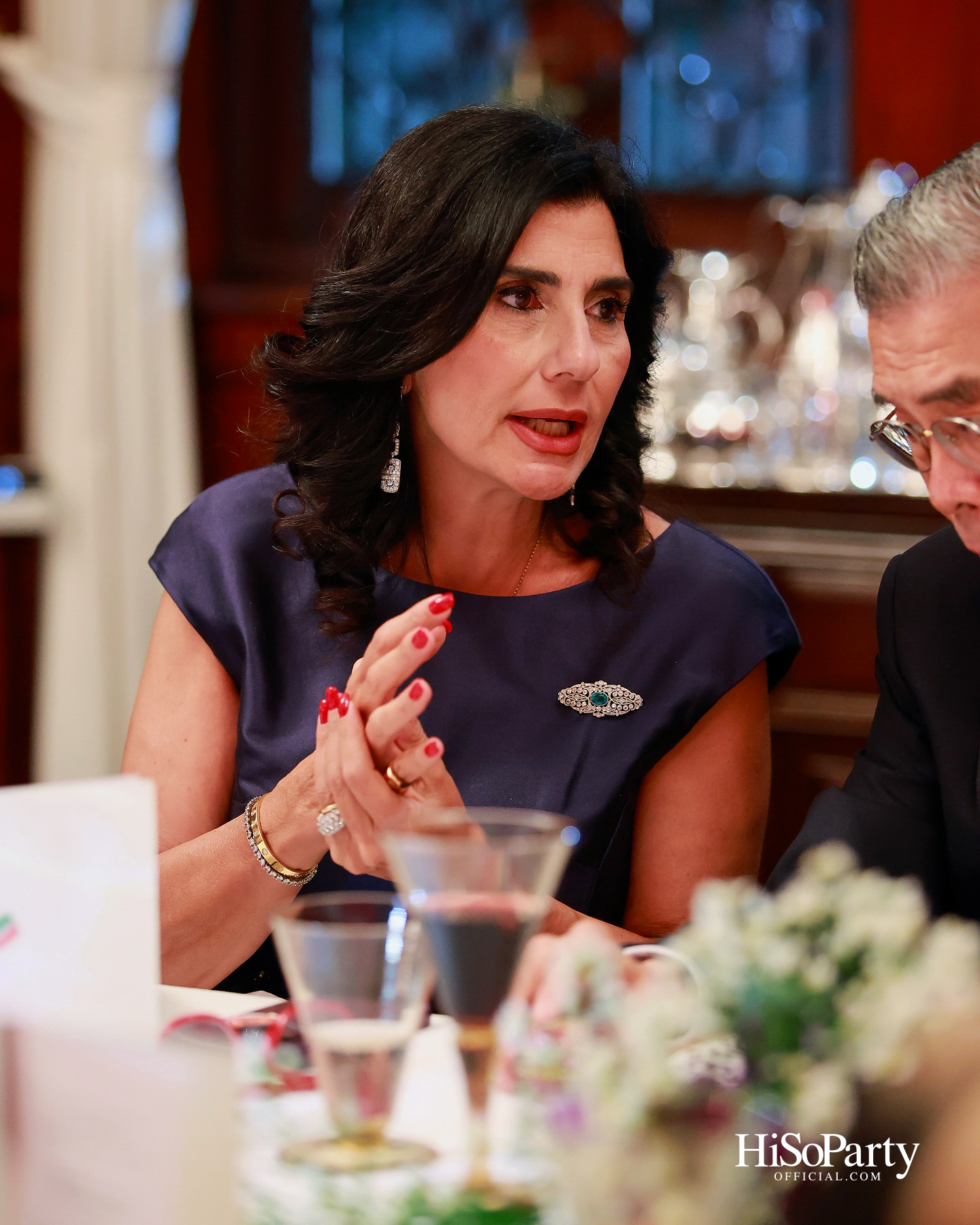 เอกอัครราชทูตอิตาลีเป็นเจ้าภาพมอบเครื่องราชอิสริยาภรณ์ Officer of the Order of Merit of the Italian Republic แด่ คุณวราวุธ ศิลปอาชา