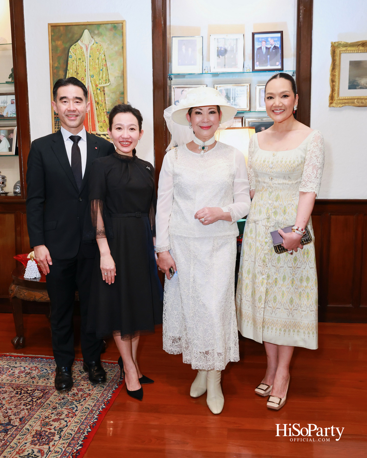 เอกอัครราชทูตอิตาลีเป็นเจ้าภาพมอบเครื่องราชอิสริยาภรณ์ Officer of the Order of Merit of the Italian Republic แด่ คุณวราวุธ ศิลปอาชา