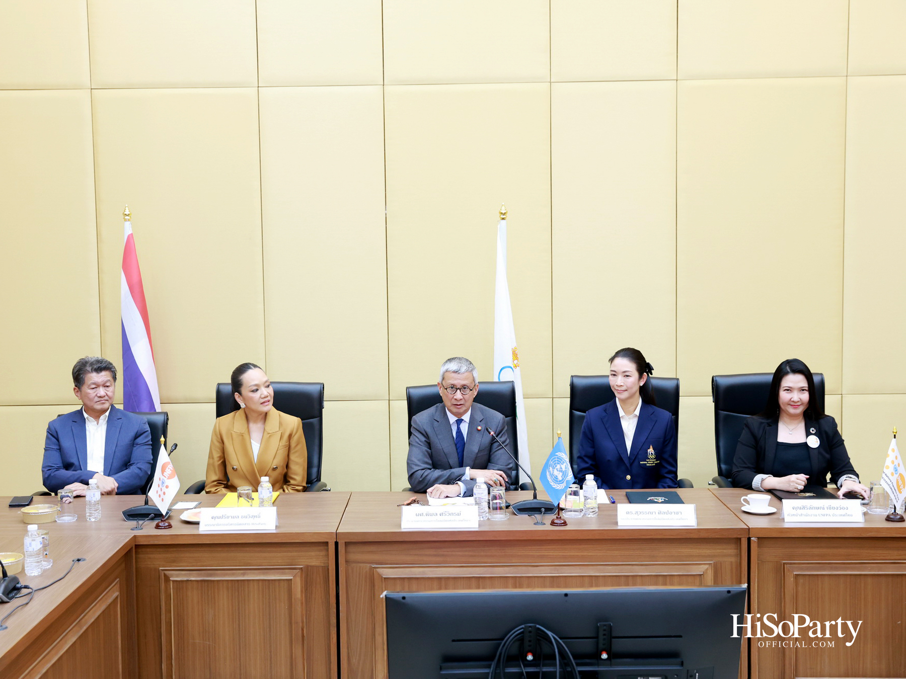 UNFPA ร่วมกับ คณะกรรมการโอลิมปิกแห่งประเทศไทย และ HiSoParty Magazine ลงนาม MOU ยกระดับ ‘Safeguarding in Sport’