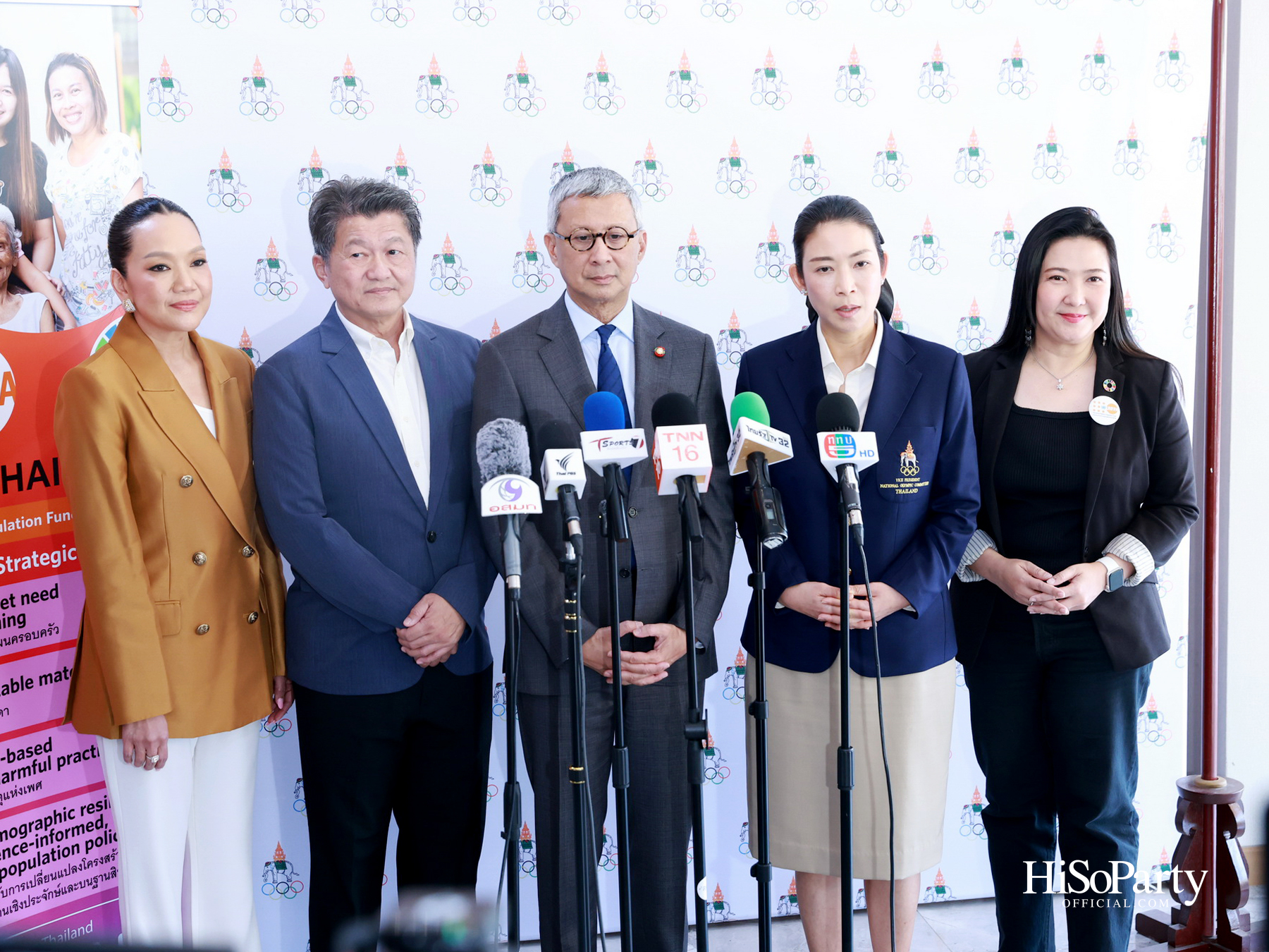 UNFPA ร่วมกับ คณะกรรมการโอลิมปิกแห่งประเทศไทย และ HiSoParty Magazine ลงนาม MOU ยกระดับ ‘Safeguarding in Sport’