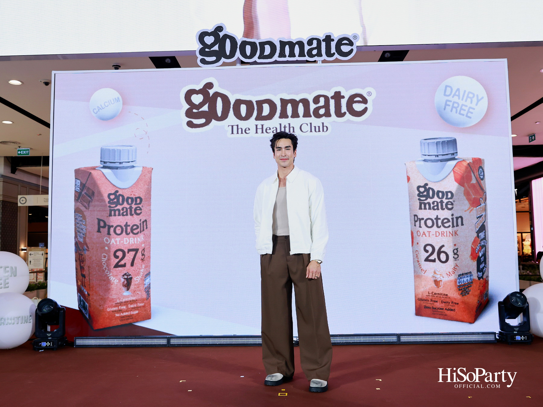 Goodmate เปิดตัว ‘ณเดชน์ คูกิมิยะ’ พรีเซนเตอร์คนใหม่ สะท้อนภาพลักษณ์ไลฟ์สไตล์สุขภาพ พร้อมแนะนำผลิตภัณฑ์ล่าสุด High Protein Oat Milk