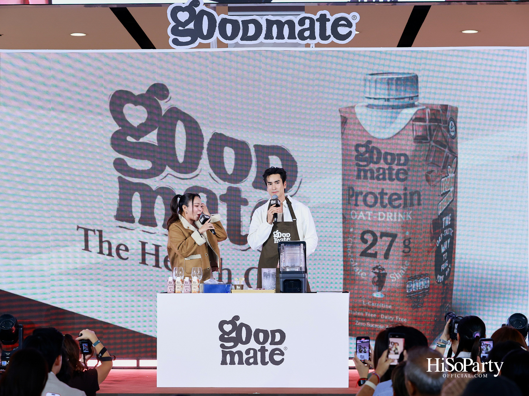 Goodmate เปิดตัว ‘ณเดชน์ คูกิมิยะ’ พรีเซนเตอร์คนใหม่ สะท้อนภาพลักษณ์ไลฟ์สไตล์สุขภาพ พร้อมแนะนำผลิตภัณฑ์ล่าสุด High Protein Oat Milk