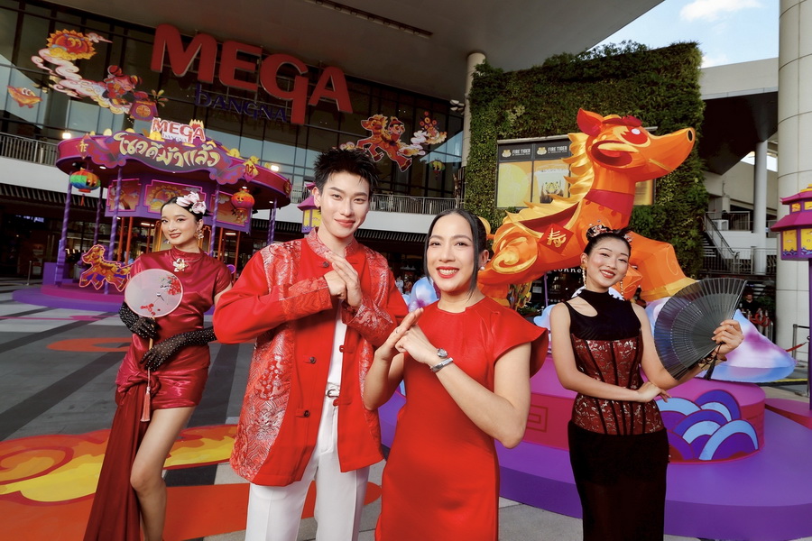 MEGA CHINESE NEW YEAR 2026 ‘โชคดีม้าแล้ว’ เมกาบางนาเนรมิตแลนด์มาร์กศิลปะรับปีม้า