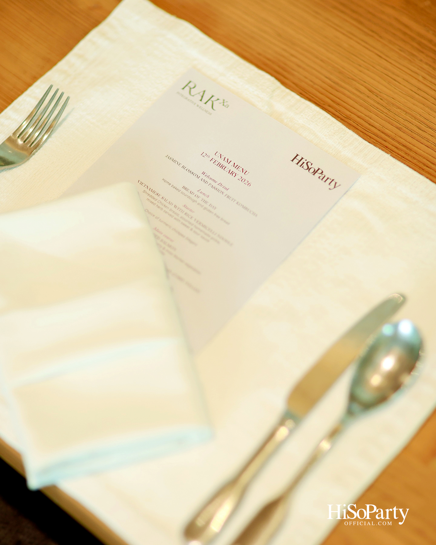 HiSoParty X RAKxa Integrative Wellness ชวนสัมผัส ‘One Day - A Journey into Longevity’ เปิดประสบการณ์ดูแลสุขภาพแบบองค์รวม