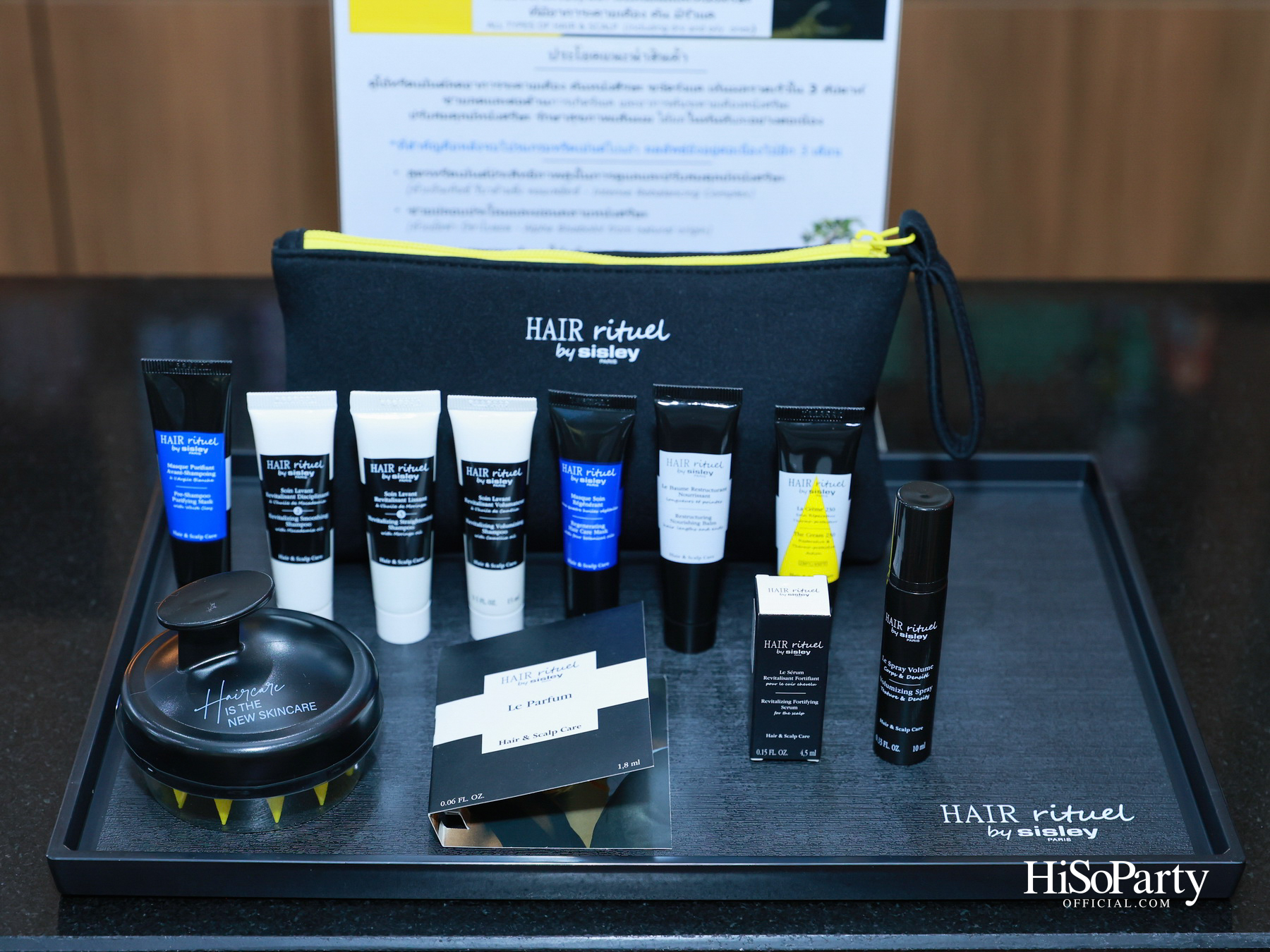 HiSoParty X Hair Rituel by Sisley ชวน Friends of HiSoParty ร่วมเวิร์กช็อปดูแลเส้นผม พร้อมเปิดตัว ‘Le Parfum’ น้ำหอมสำหรับผมและผิวกาย