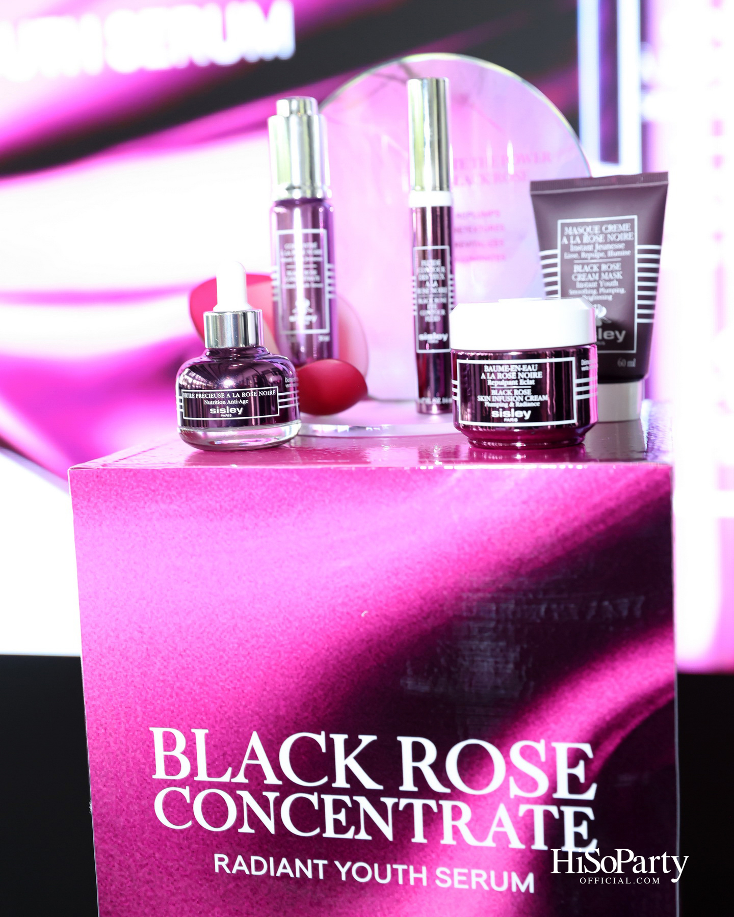‘Black Rose Concentrate Radiant Youth Serum’ นวัตกรรมล่าสุดจาก Sisley เปิดตัวอย่างเอ็กซ์คลูซีฟ ณ The Siam Hotel