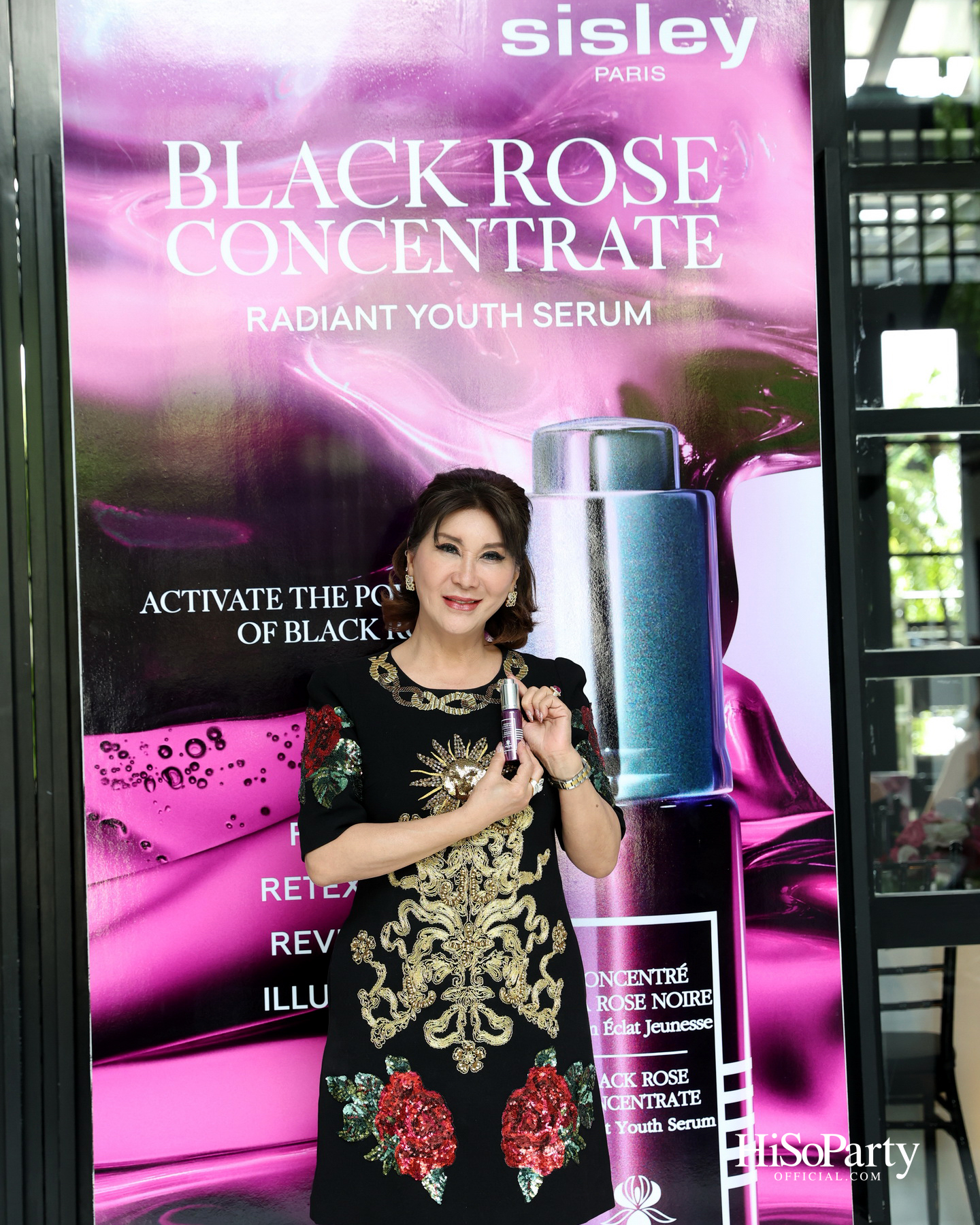 ‘Black Rose Concentrate Radiant Youth Serum’ นวัตกรรมล่าสุดจาก Sisley เปิดตัวอย่างเอ็กซ์คลูซีฟ ณ The Siam Hotel