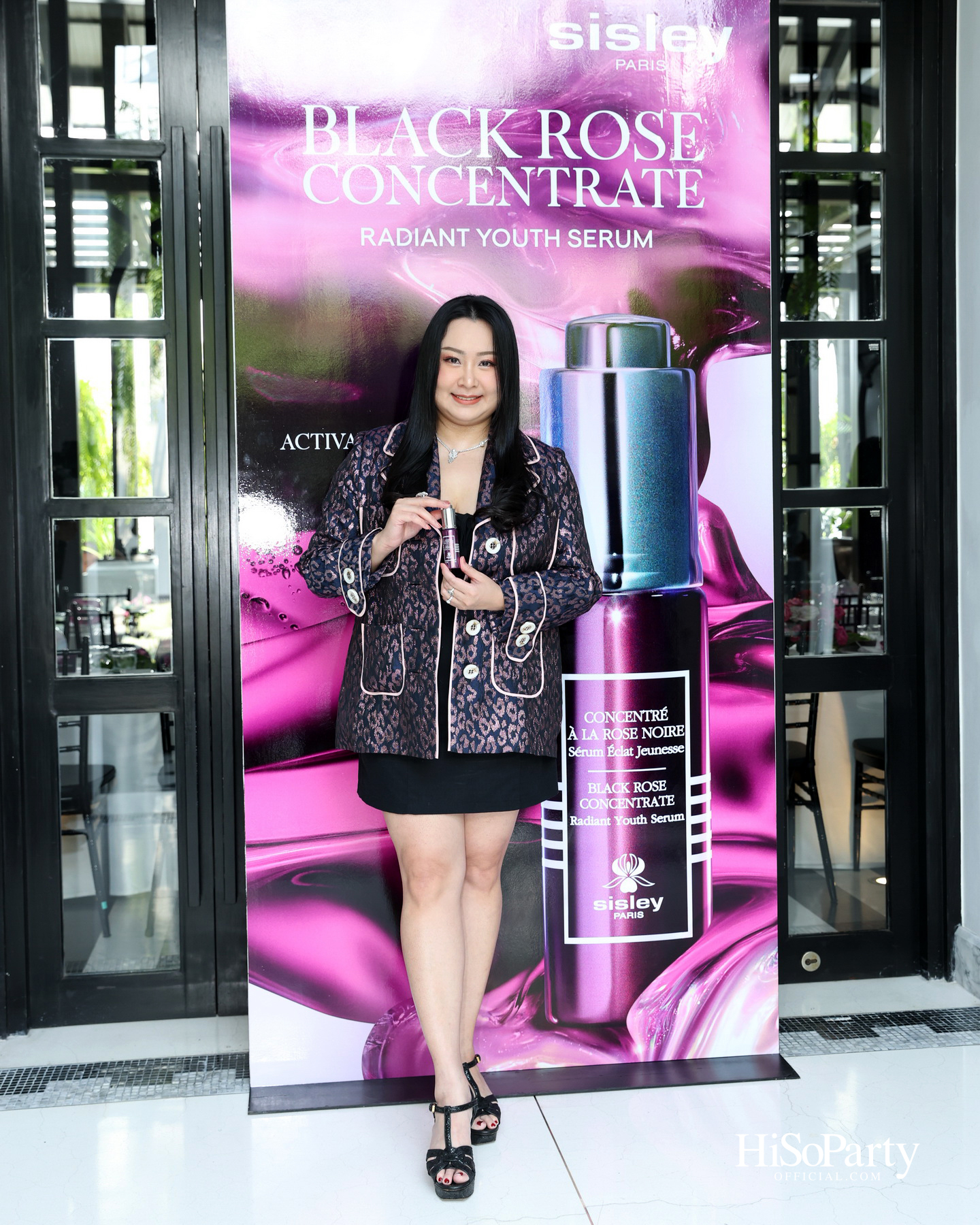 ‘Black Rose Concentrate Radiant Youth Serum’ นวัตกรรมล่าสุดจาก Sisley เปิดตัวอย่างเอ็กซ์คลูซีฟ ณ The Siam Hotel