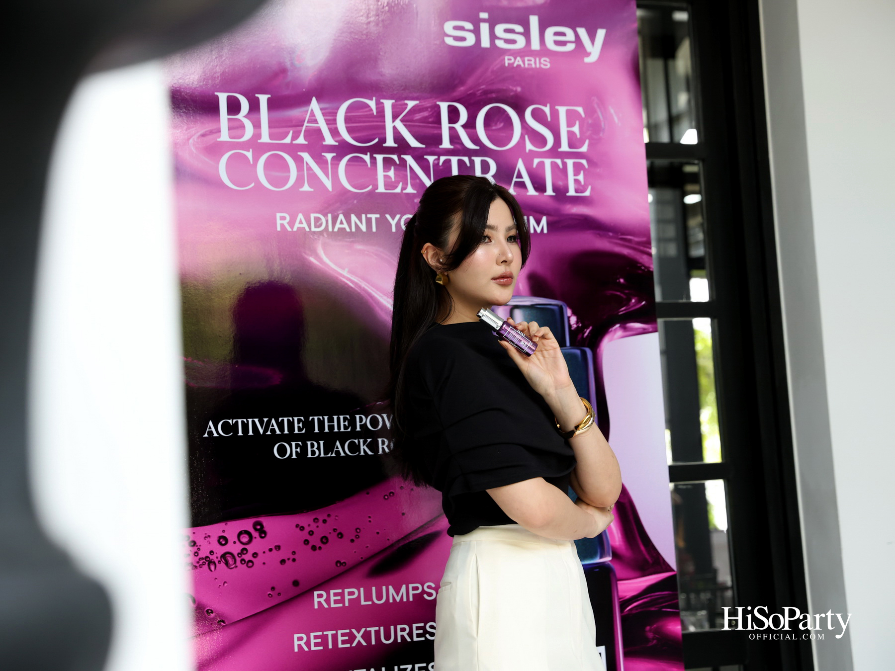 ‘Black Rose Concentrate Radiant Youth Serum’ นวัตกรรมล่าสุดจาก Sisley เปิดตัวอย่างเอ็กซ์คลูซีฟ ณ The Siam Hotel