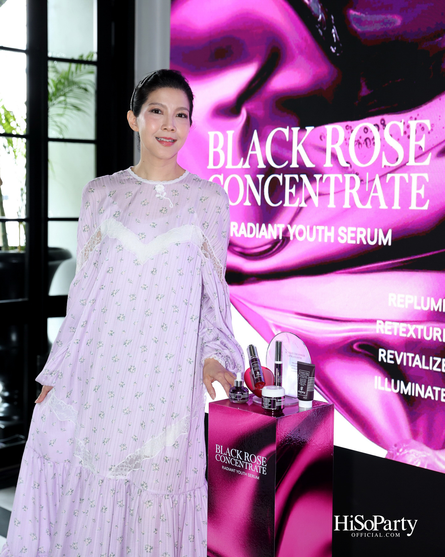 ‘Black Rose Concentrate Radiant Youth Serum’ นวัตกรรมล่าสุดจาก Sisley เปิดตัวอย่างเอ็กซ์คลูซีฟ ณ The Siam Hotel