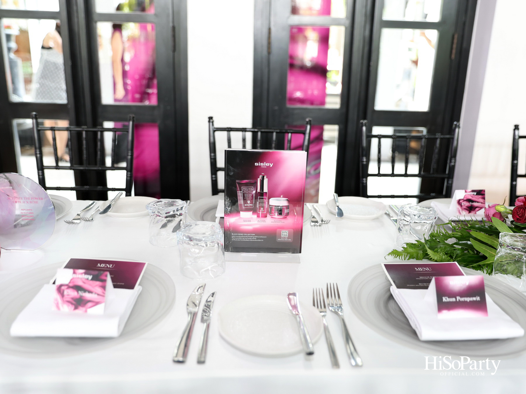 ‘Black Rose Concentrate Radiant Youth Serum’ นวัตกรรมล่าสุดจาก Sisley เปิดตัวอย่างเอ็กซ์คลูซีฟ ณ The Siam Hotel