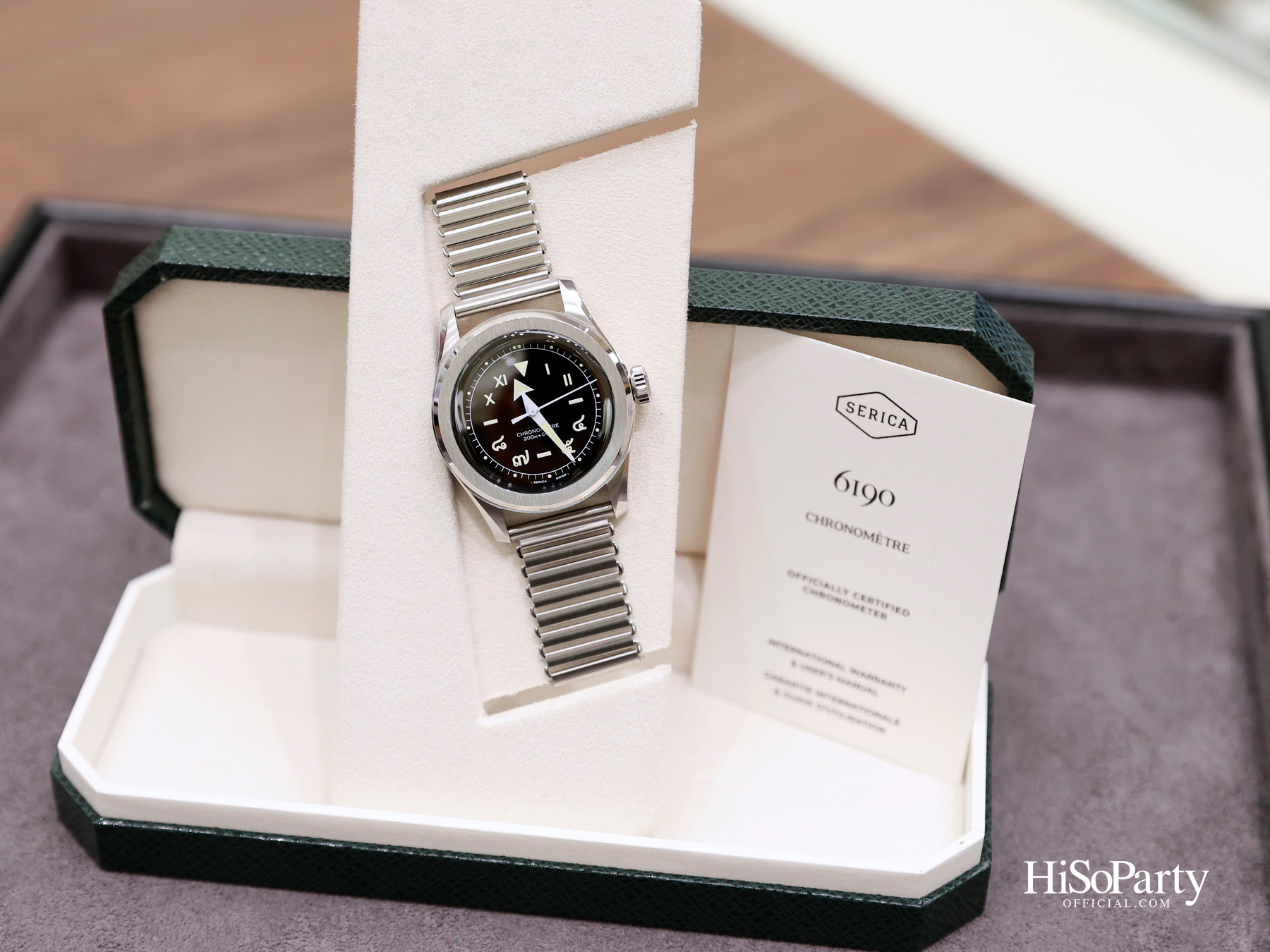 GMT Watch Maison เปิดตัว ‘Serica’ เรือนเวลาคลาสสิกจากฝรั่งเศส พร้อมเผยรุ่นพิเศษตัวเลขไทย ผลิตเพียง 100 เรือนทั่วโลก