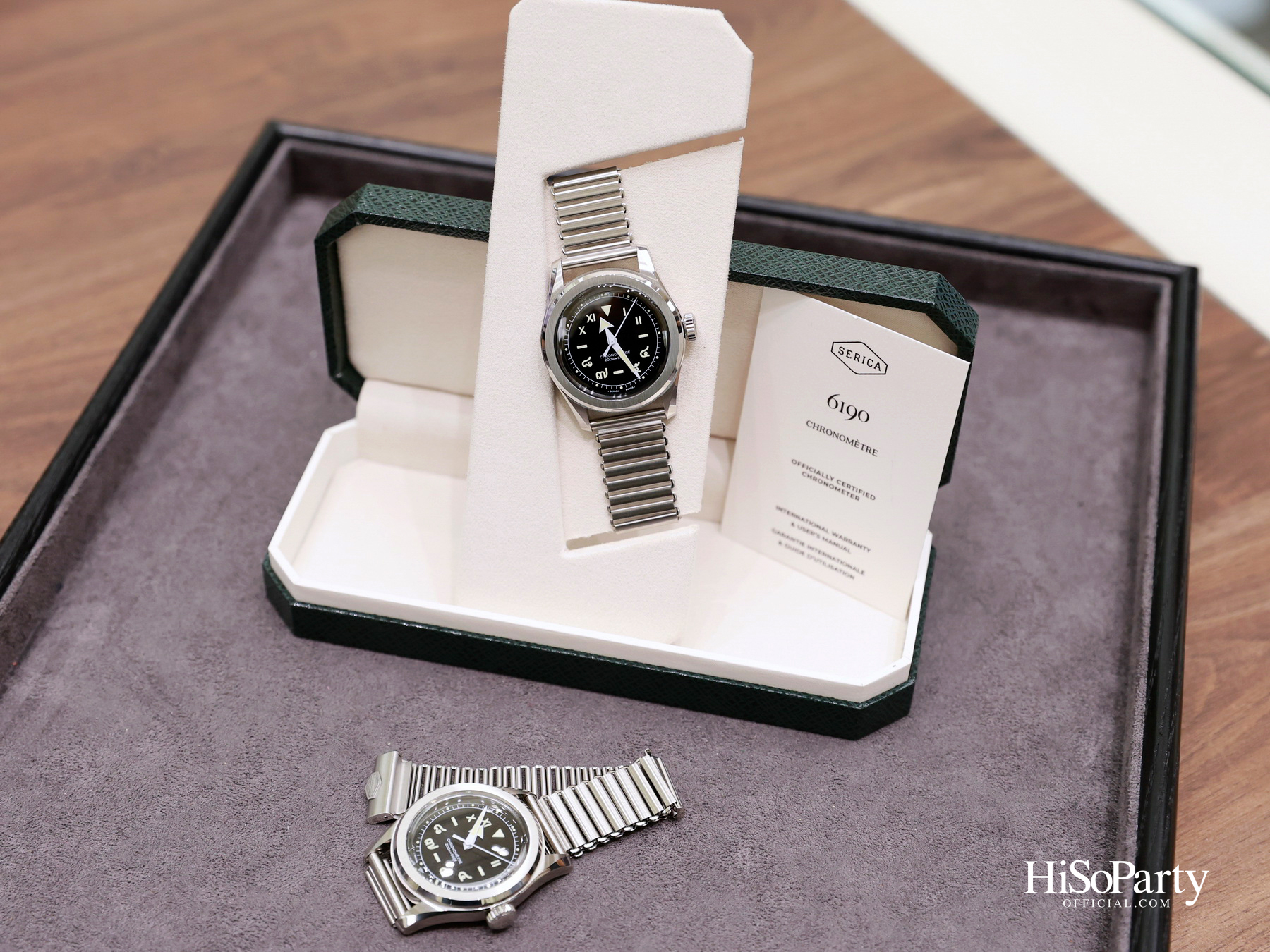 GMT Watch Maison เปิดตัว ‘Serica’ เรือนเวลาคลาสสิกจากฝรั่งเศส พร้อมเผยรุ่นพิเศษตัวเลขไทย ผลิตเพียง 100 เรือนทั่วโลก