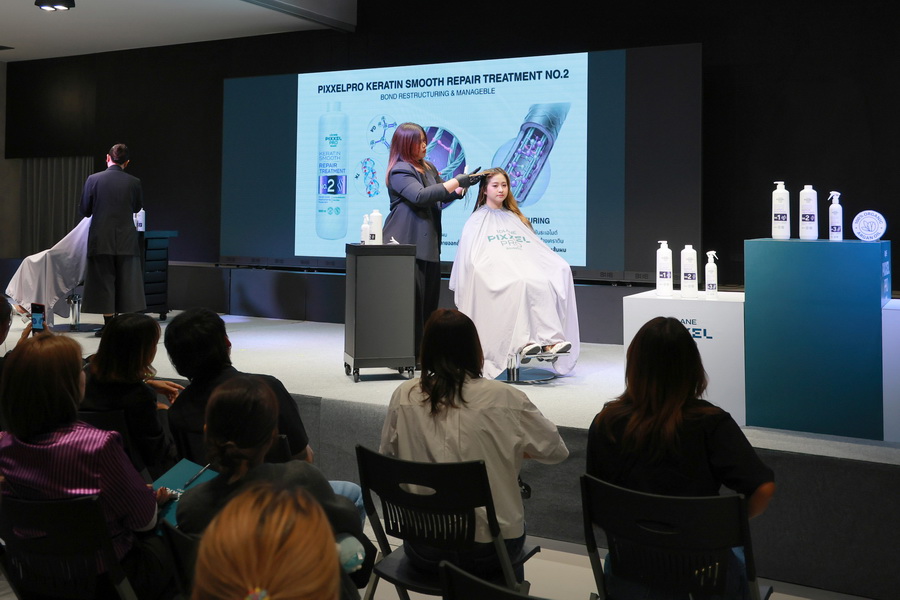 ‘เอส.ซี. เสรีชัยบิวตี้’ เปิดตัว ‘PIXXELPRO KERATIN SMOOTH HAIR DAY’ พลิกนิยามการดูแลเส้นผมระดับมืออาชีพ