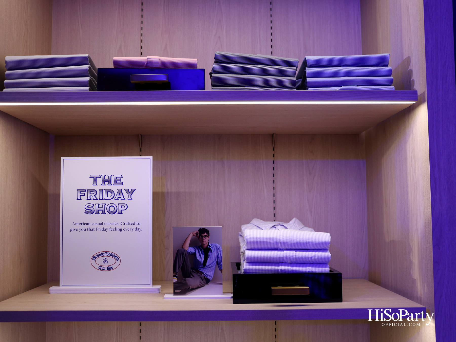 Brooks Brothers เปิดแฟล็กชิปสโตร์ ณ One Bangkok ถ่ายทอดมรดกอเมริกันเฮอริเทจผ่านคอนเซ็ปต์ ‘The Reunion’