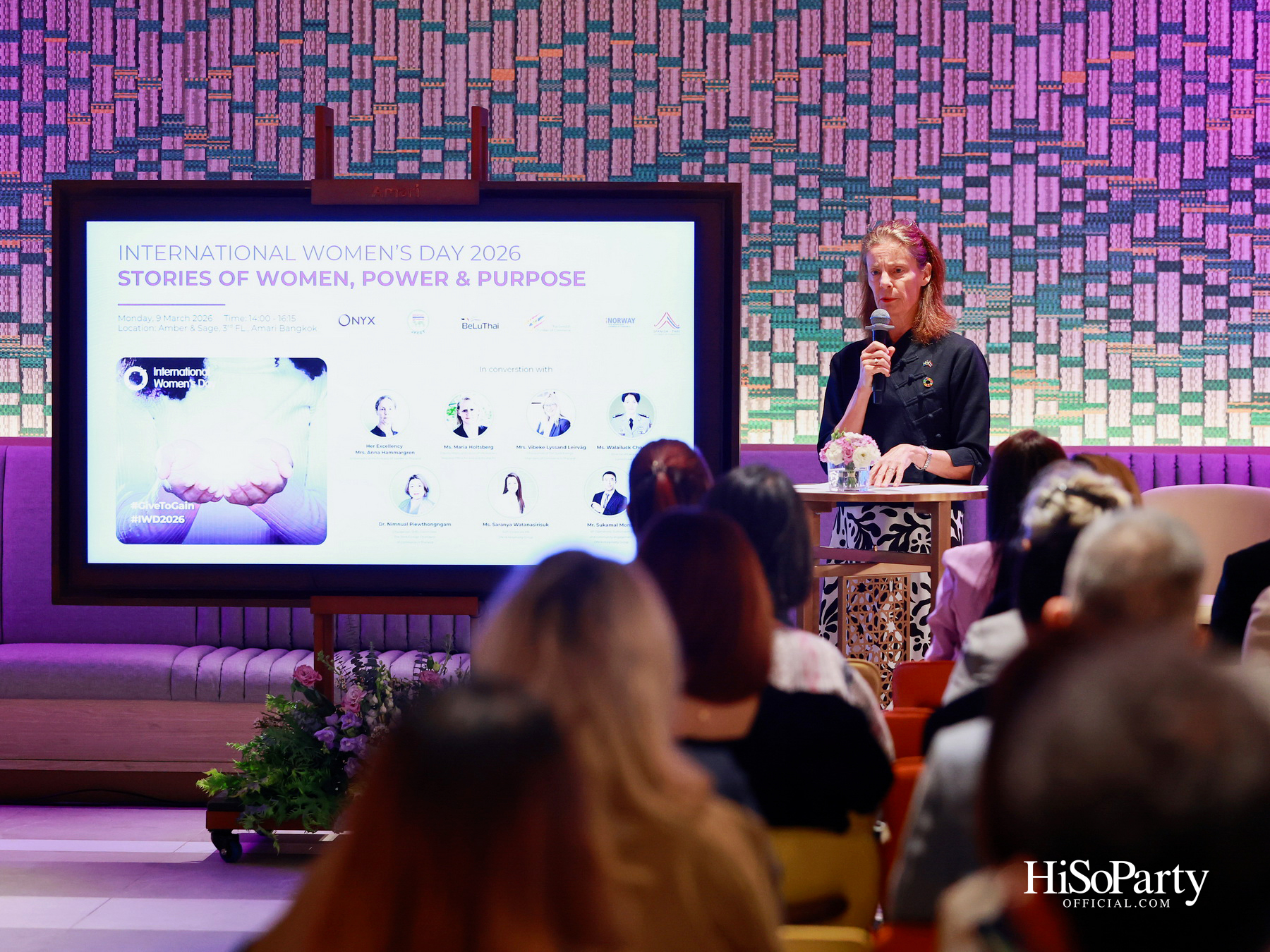 อมารี กรุงเทพฯ และ ออนิกซ์ ฮอสพิทาลิตี้ กรุ๊ป เฉลิมฉลองวันสตรีสากล ภายใต้แนวคิด ‘Stories of Women, Power & Purpose’